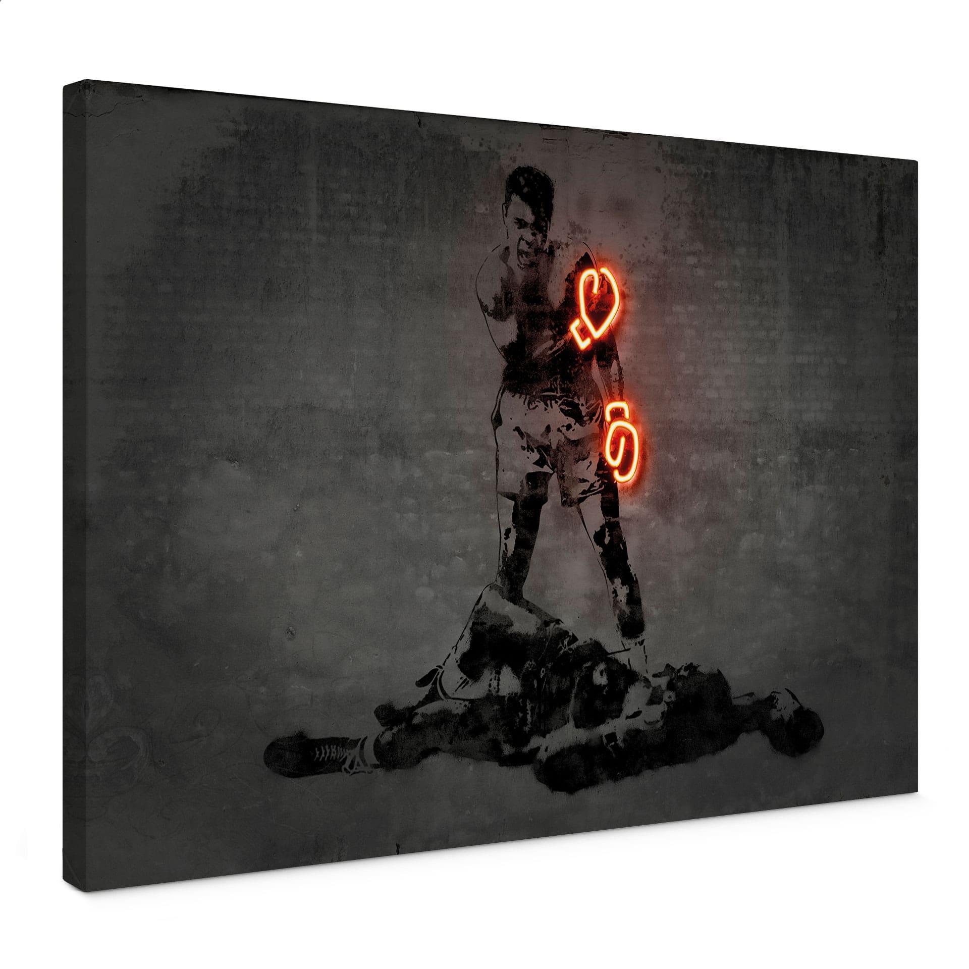 Canvasbillede Muhammad Ali - Mielu