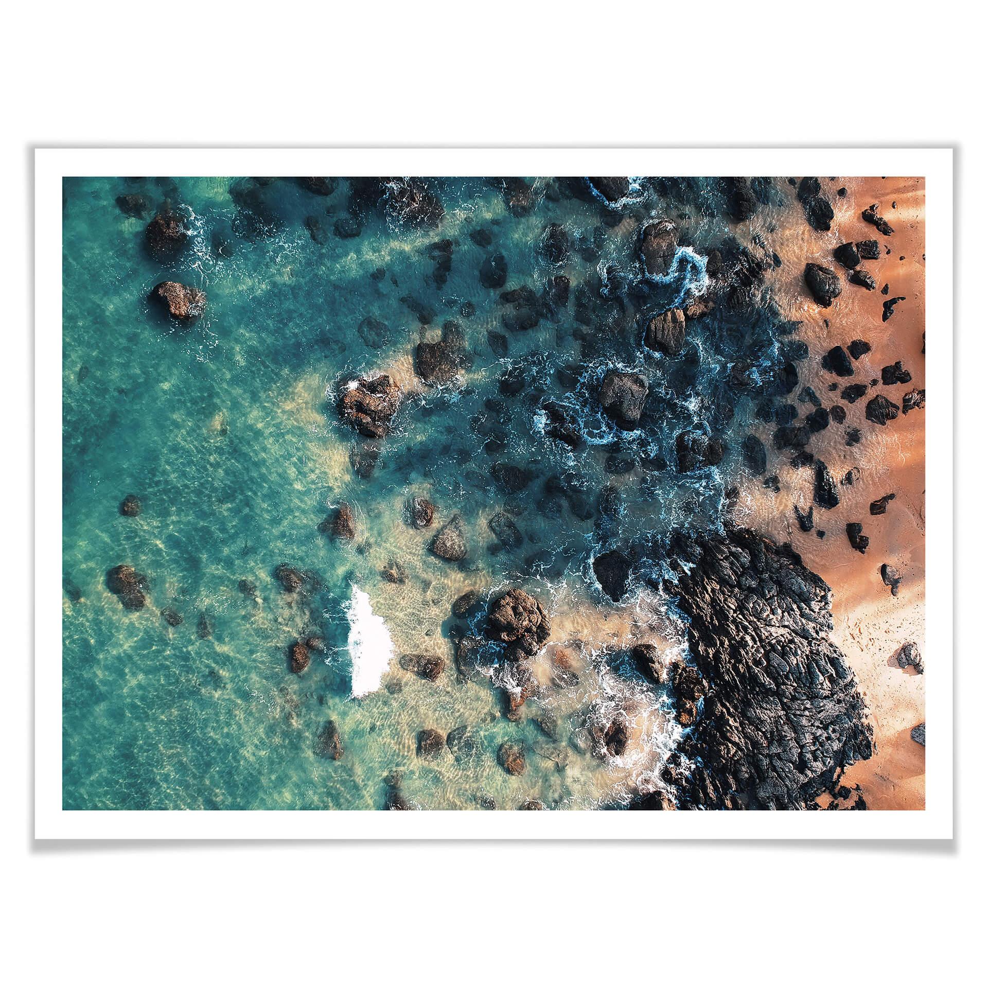 Póster La vista desde arriba: Rocky Beach