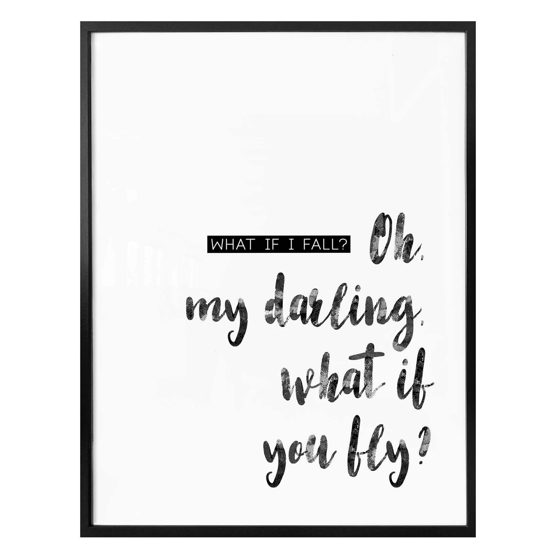 Póster ¿Y si me caigo?