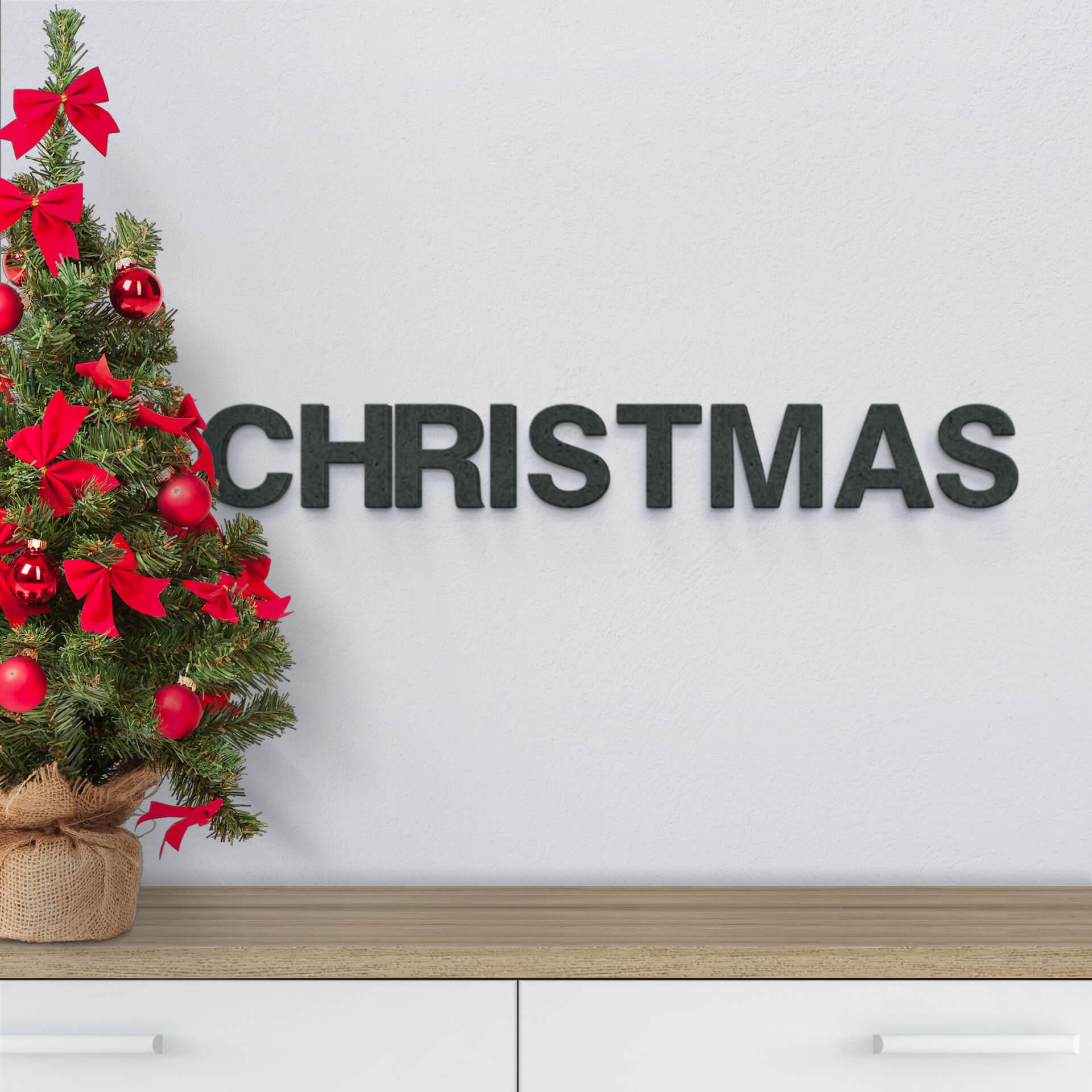 MDF-Letters Christmas