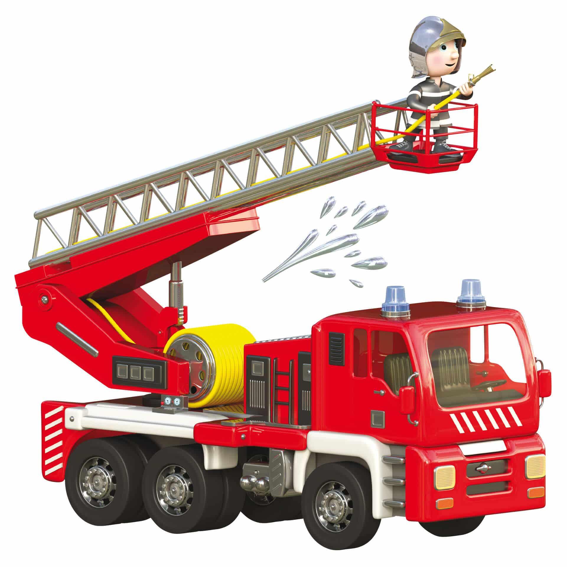Wandtattoo Michel Agullo - Kleiner Feuerwehrmann im Einsatz