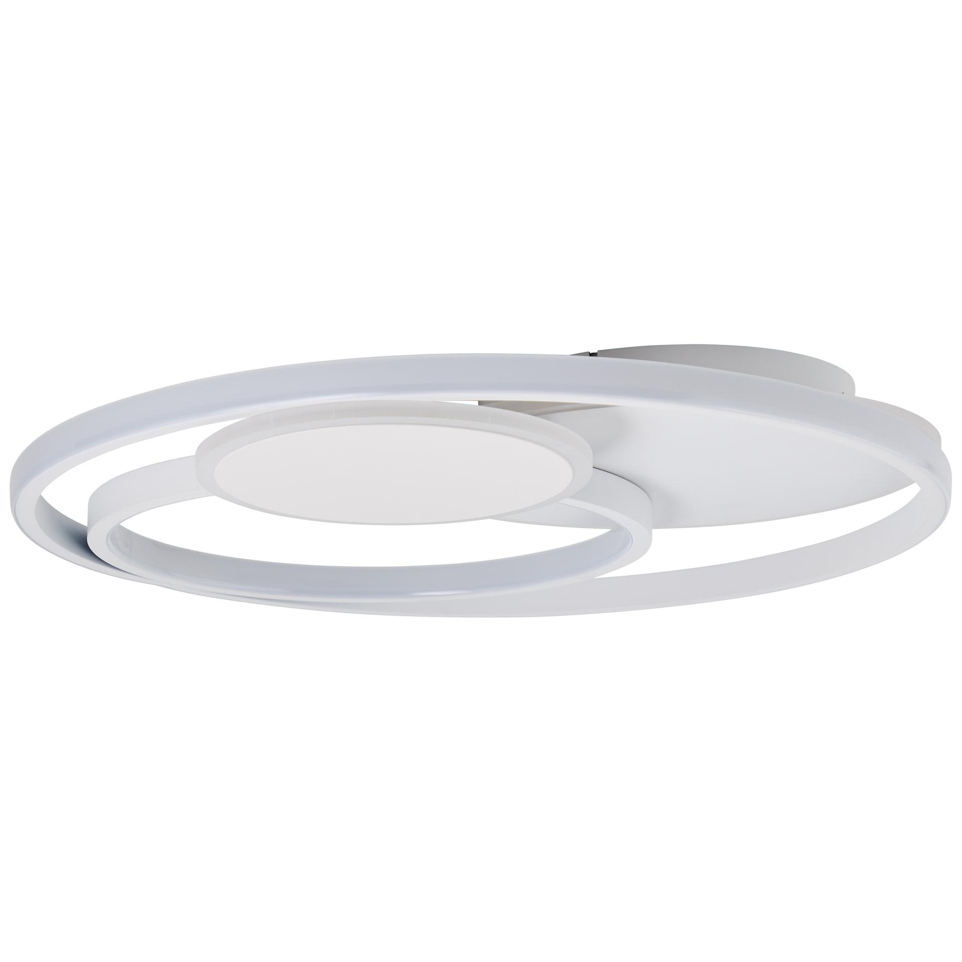Deckenleuchte Mick, weiß, 7 x 50 cm, Metall Deckenlampe, dimmbar