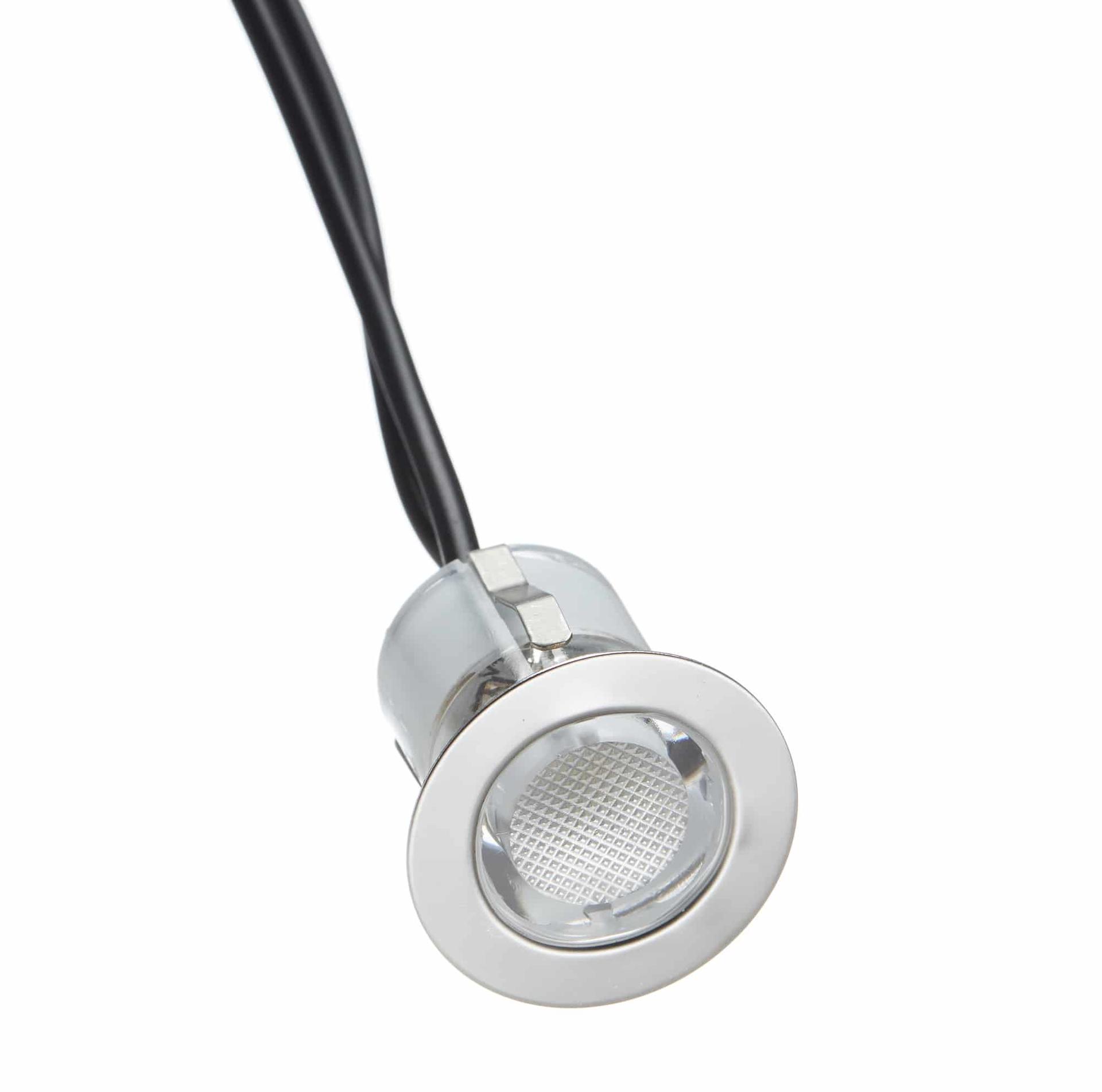 Einbauleuchtenset Ellie, metallic, 2,7 x 3 cm, Metall Deckenlampe, dimmbar