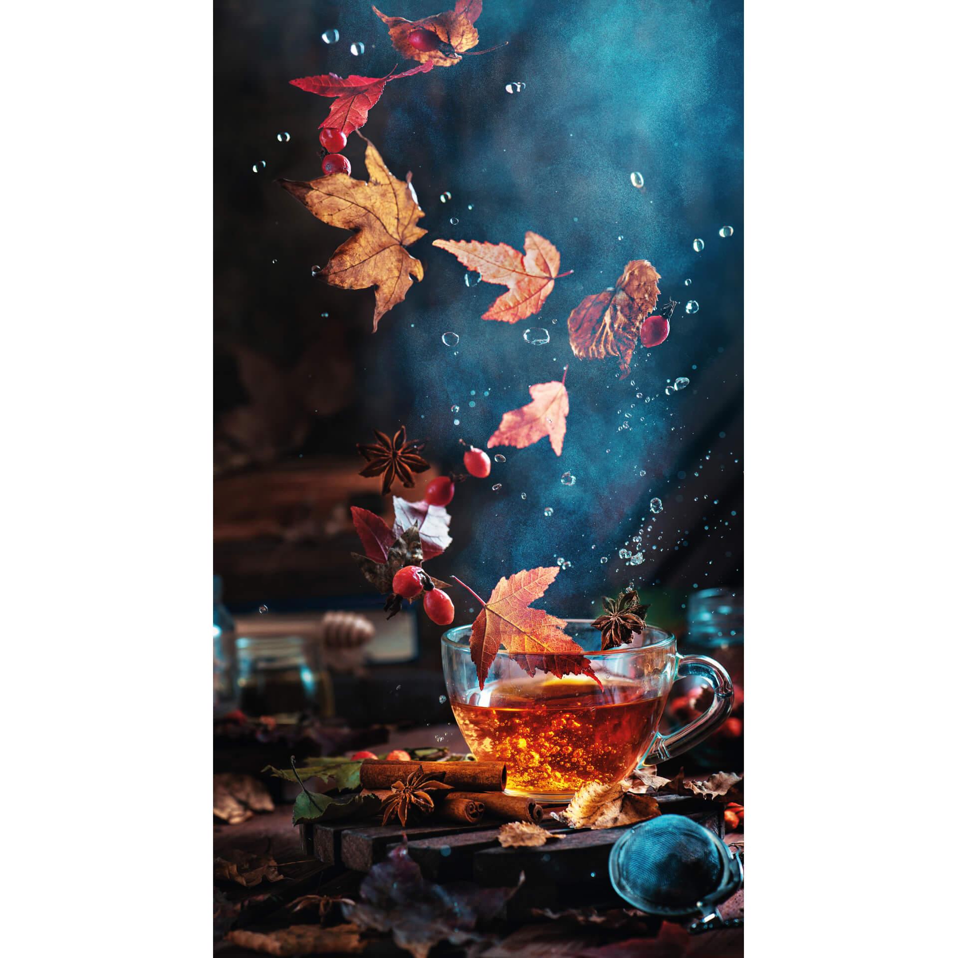 Fototapete Belenko - Autumn Tea - 144x260 cm