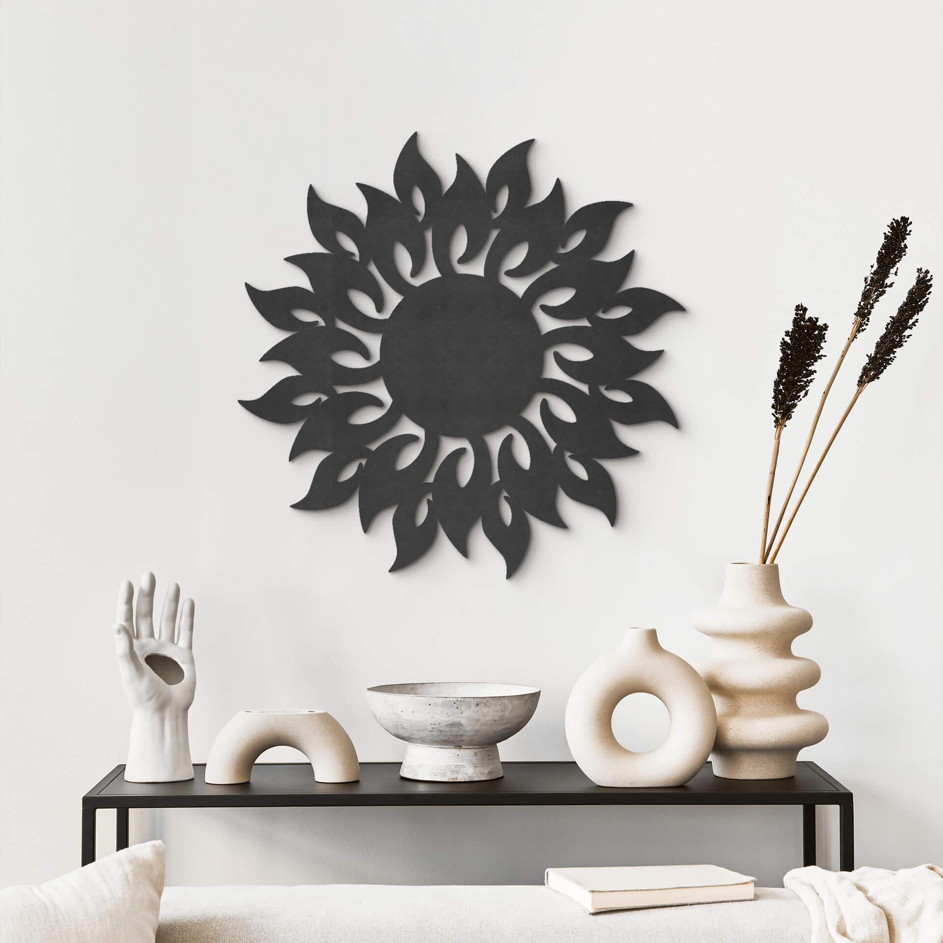 MDF - Decoración en madera - Llamas de sol