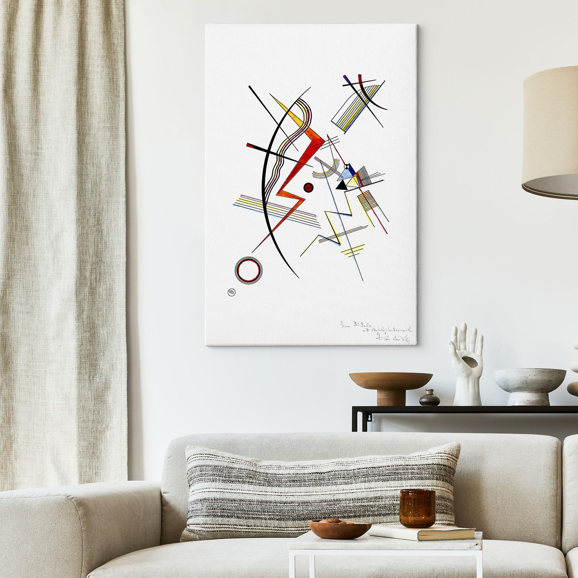 Obraz na płótnie Kandinsky - coroczny prezent dla Towarzystwa Kandinsky'ego