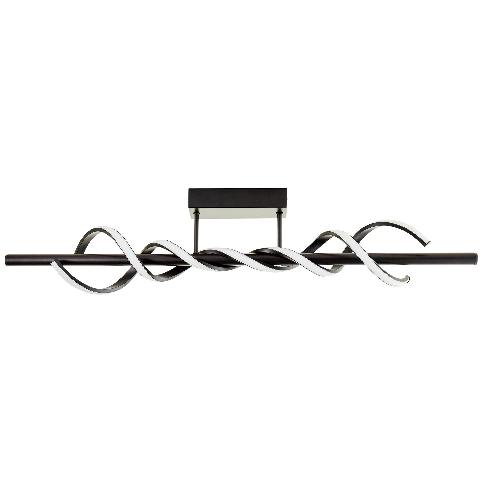 Deckenleuchte Alexander, schwarz, 20 x 95,5 cm, Innenleuchte