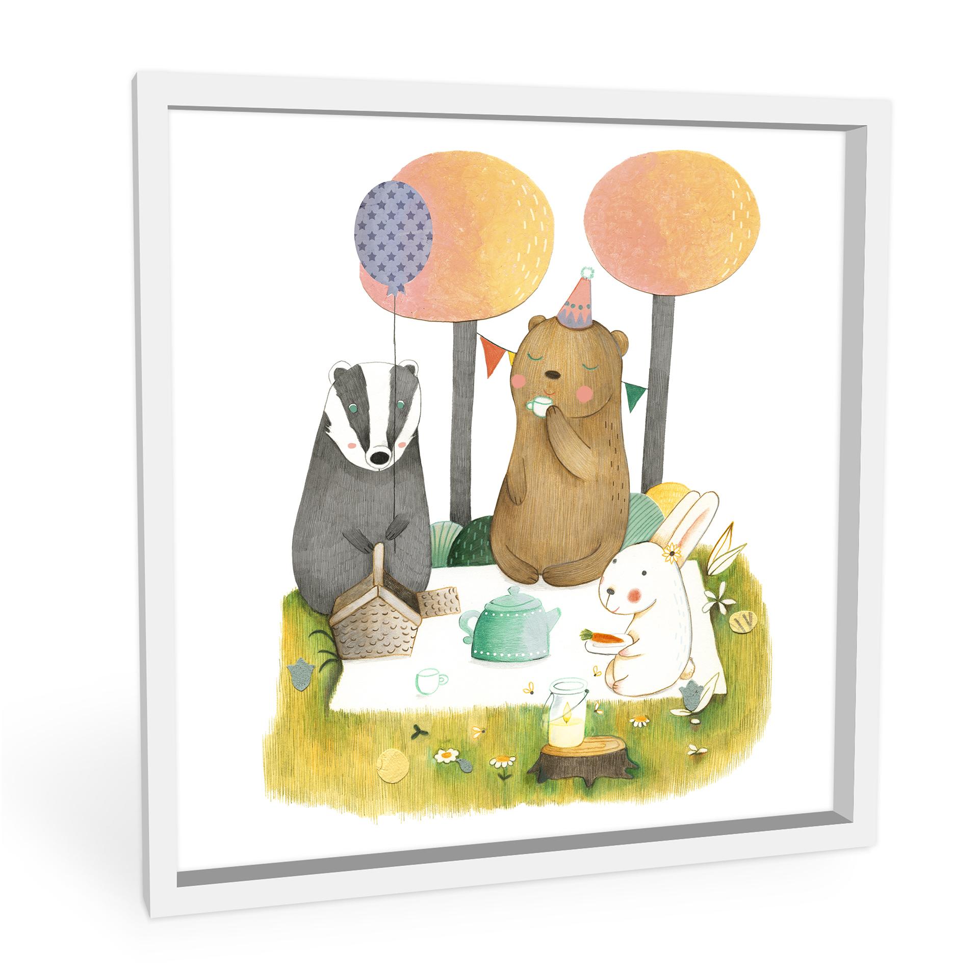 Wanddecoratie Loske – Picknick for three