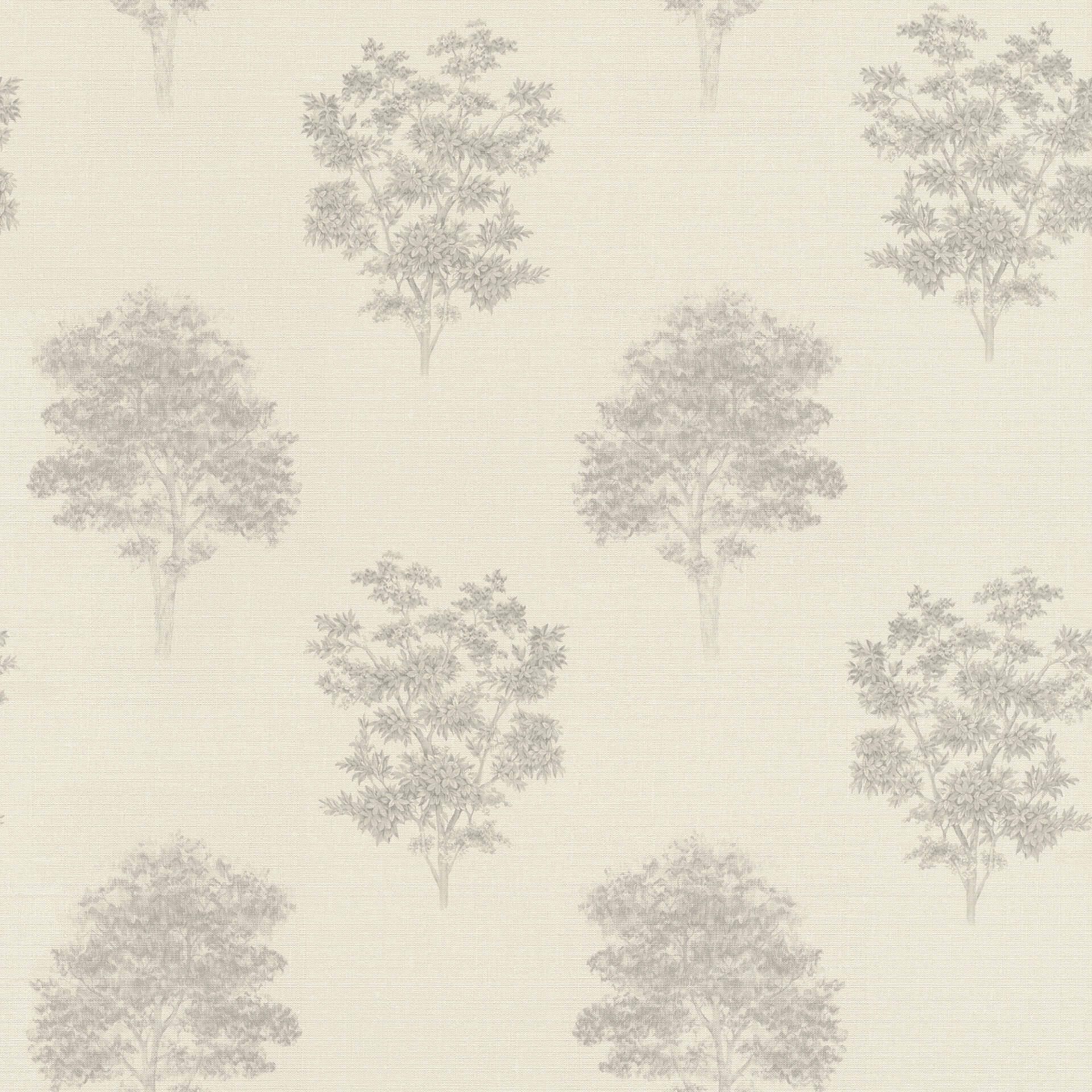 Rasch Lazy Sunday 2 Vliestapete Creme, Taupe