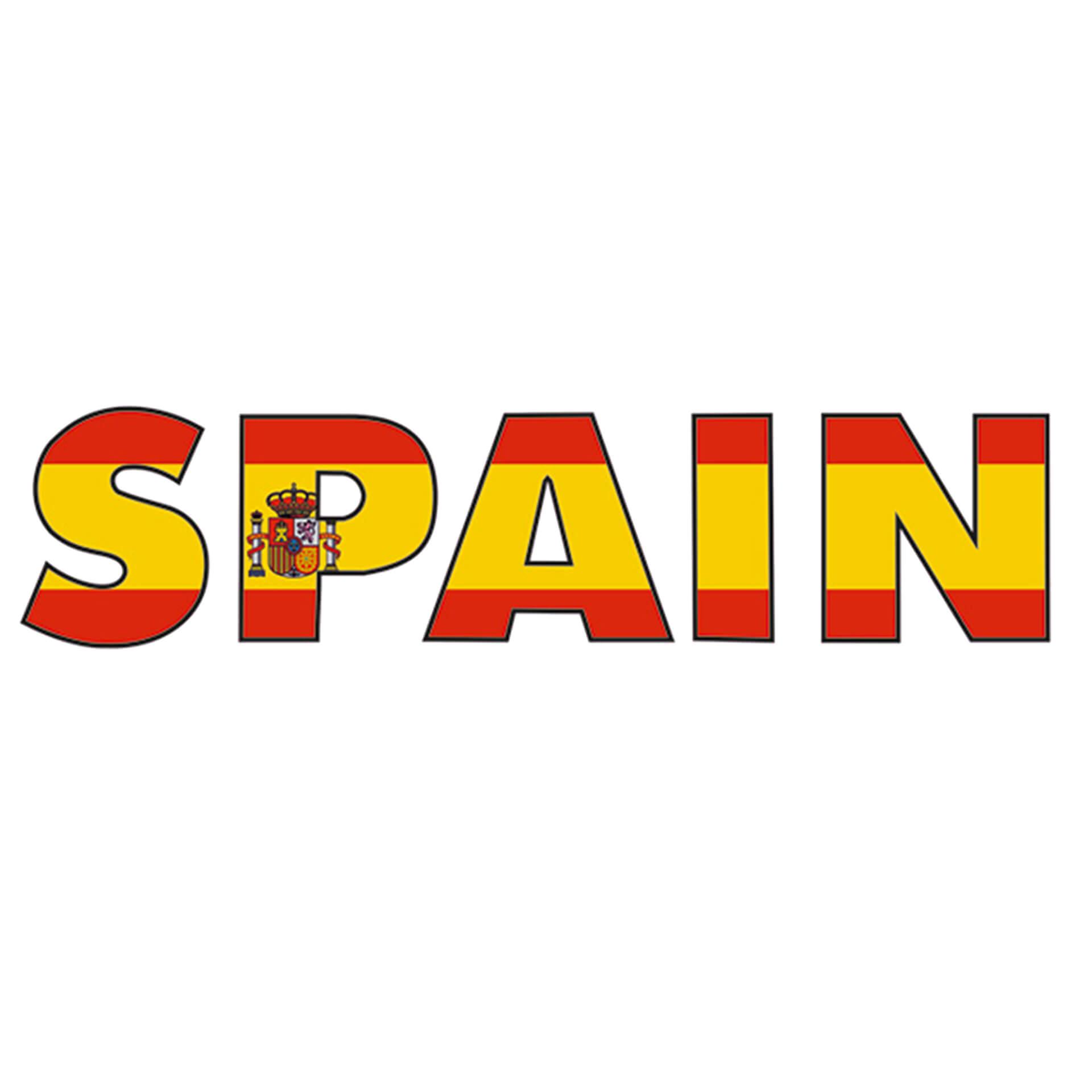 Muursticker Spain
