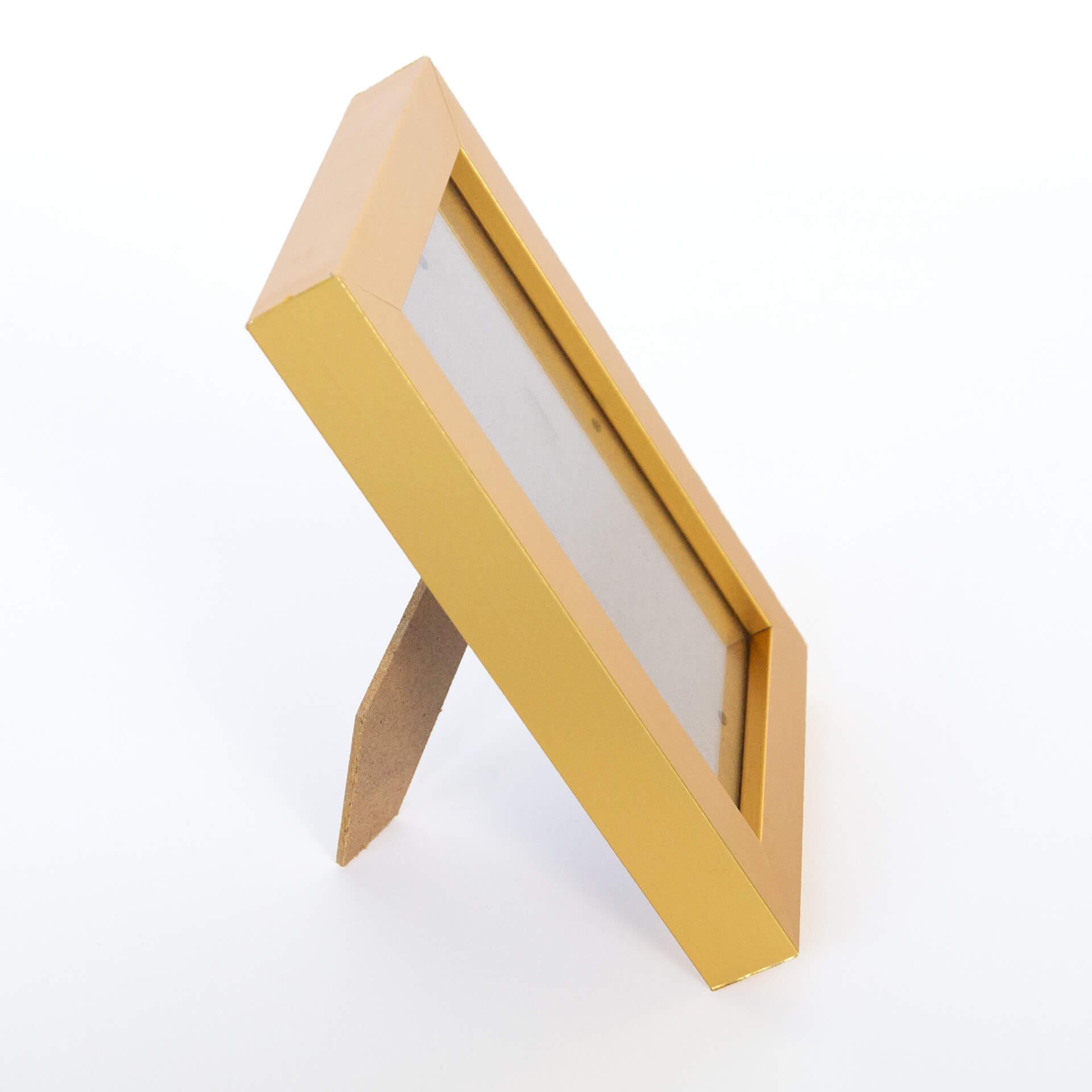 Cornice in legno oro - 10x15 cm