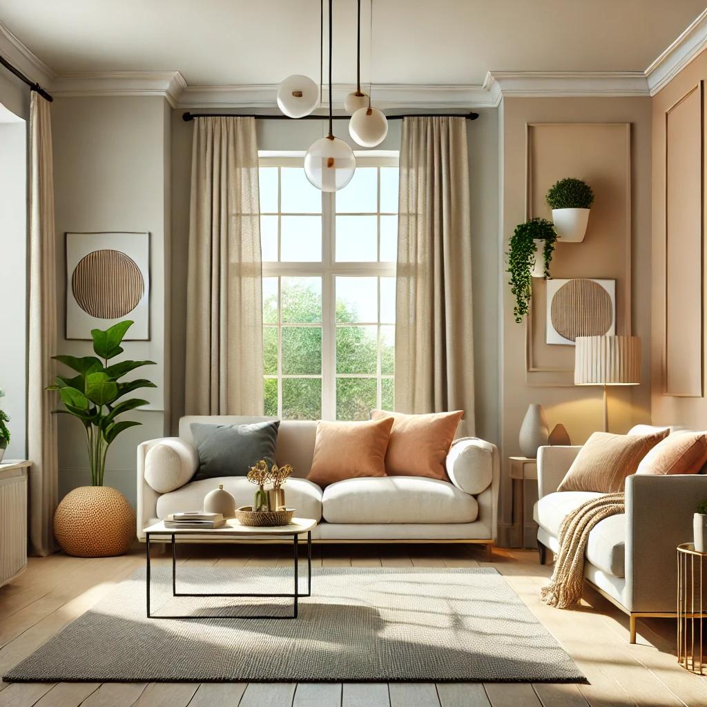 Pintura interior beige mate I Flat White Coffee | Espacios abiertos y tranquilos | THE COLOR KITCHEN