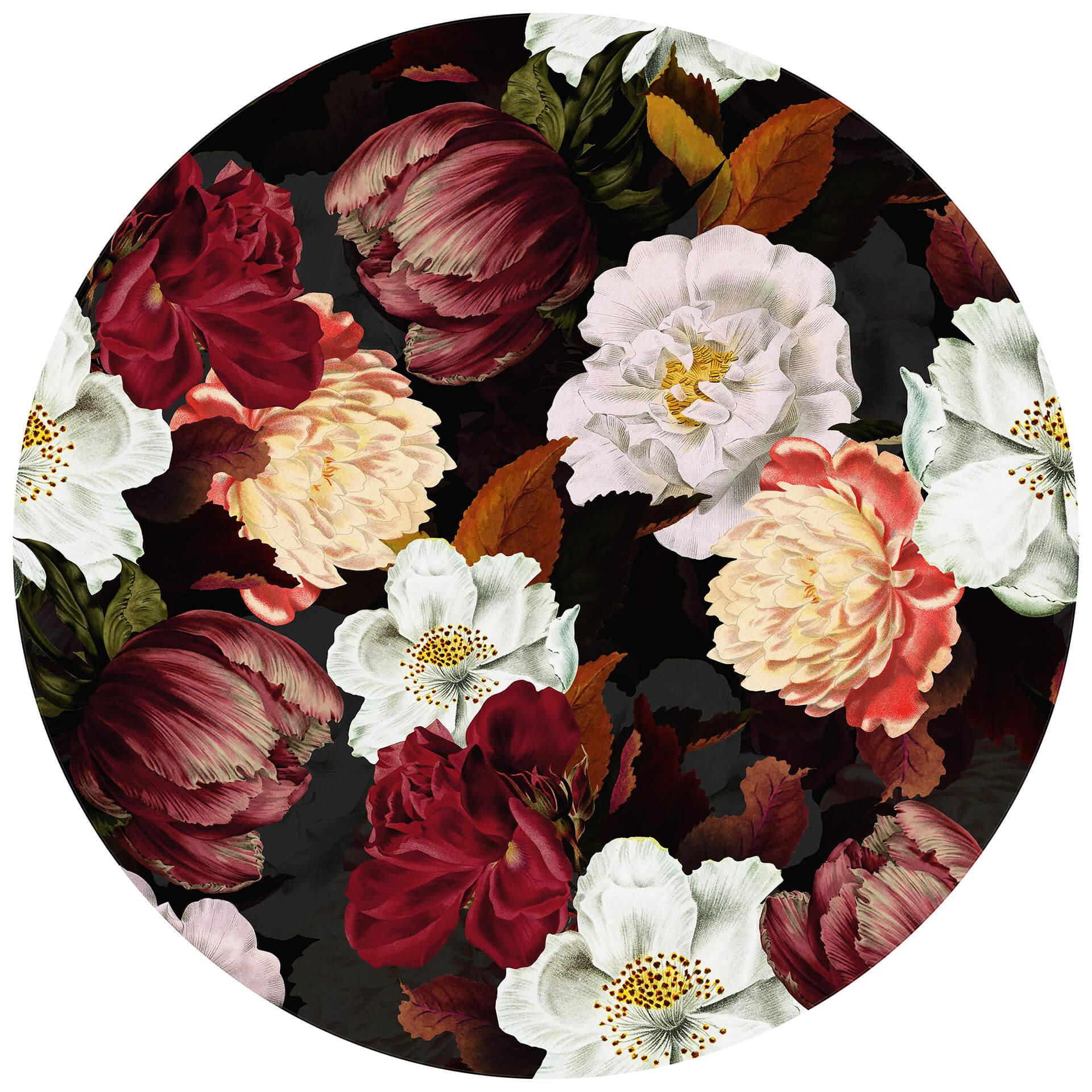 Behangcirkel UN Designs - Flower Arrangement - vliesbehang/zelfklevend vliesbehang