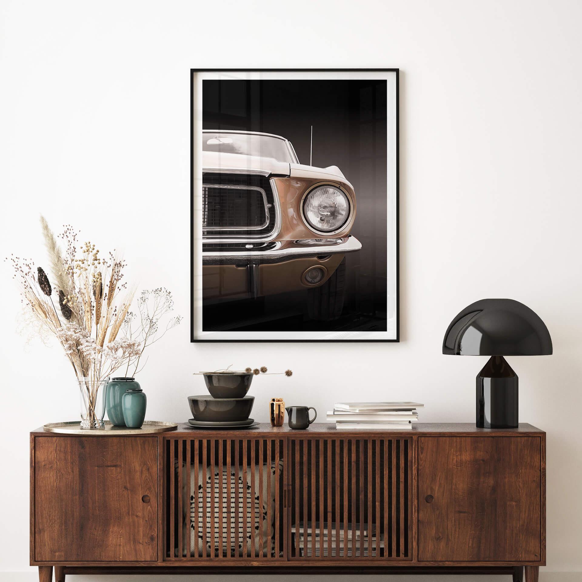 Póster Gube - Coche clásico americano