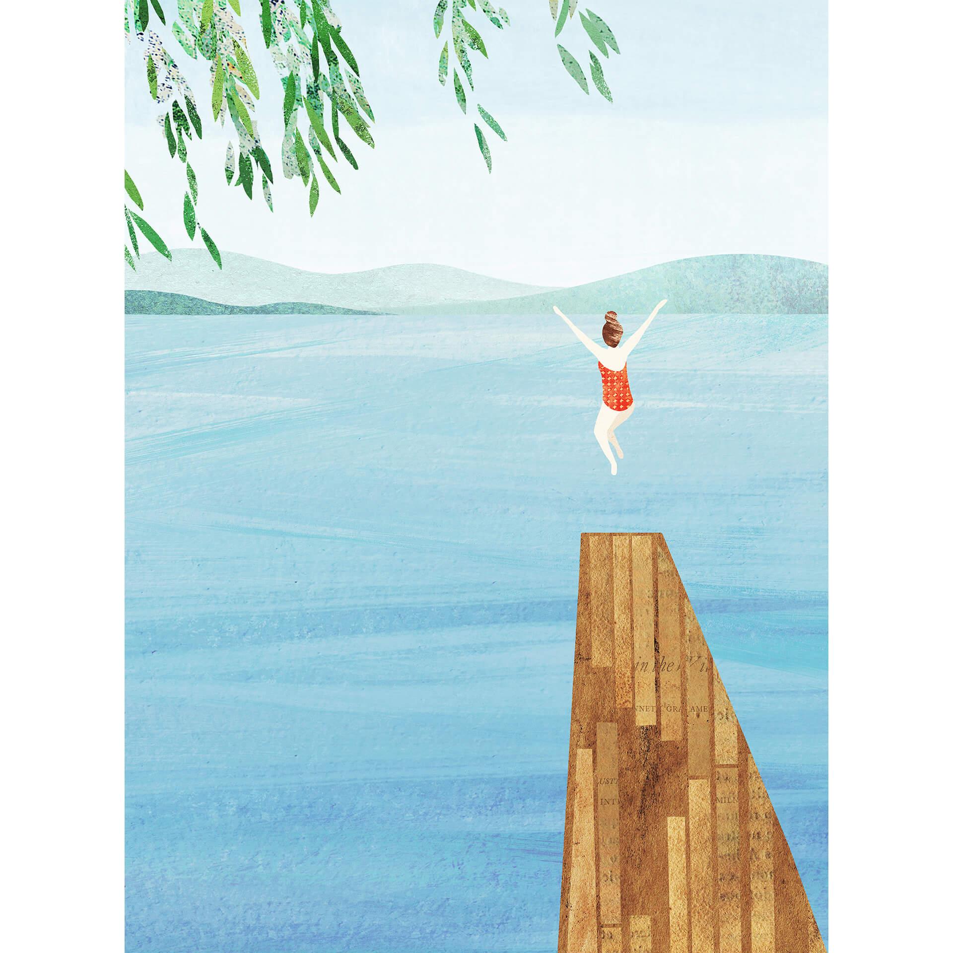 Fotobehang Rivers - Wild Swim