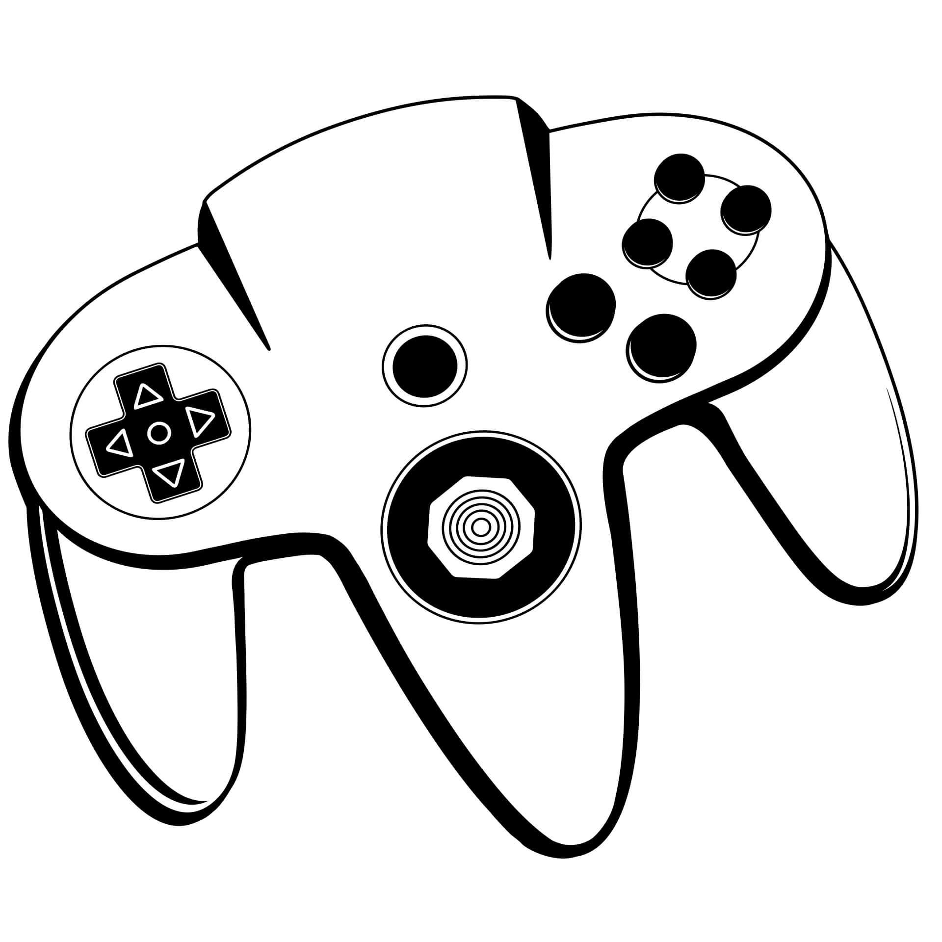 Wandtattoo Game Controller 02