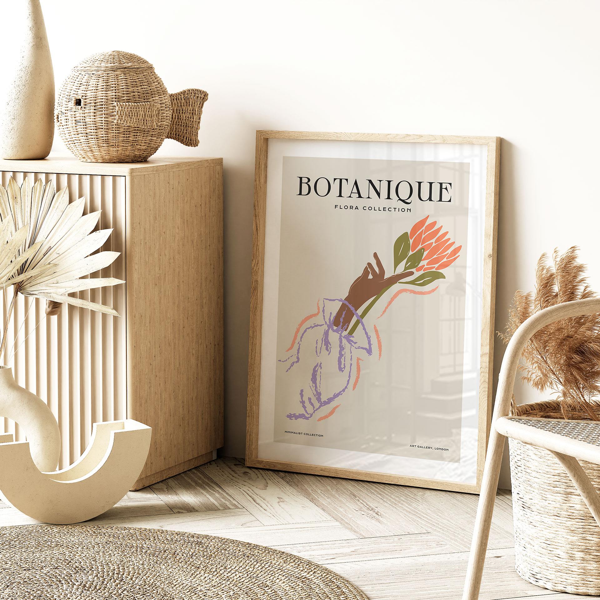Plakat Blomstergestus med blomst - Treechild