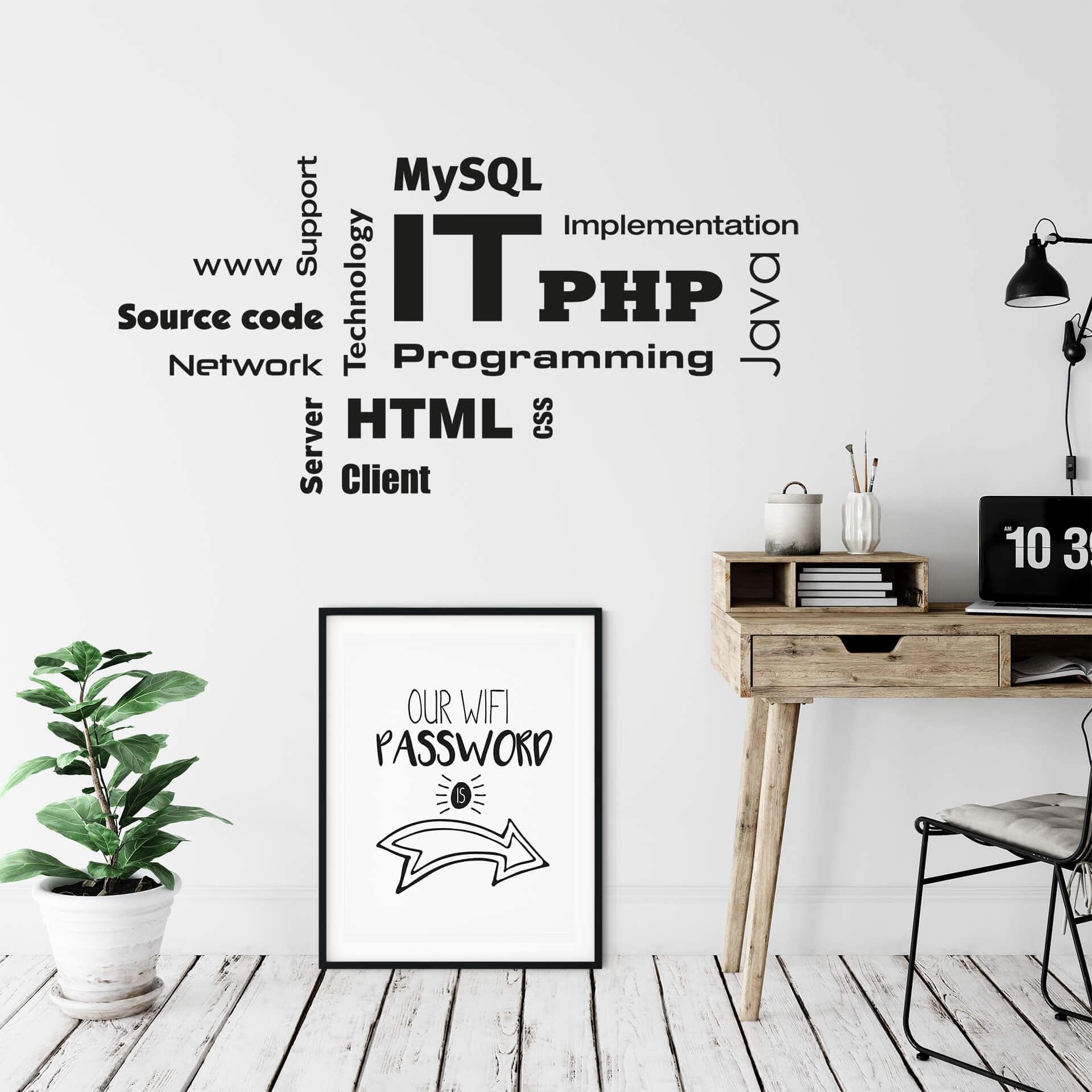 It-sky wallsticker