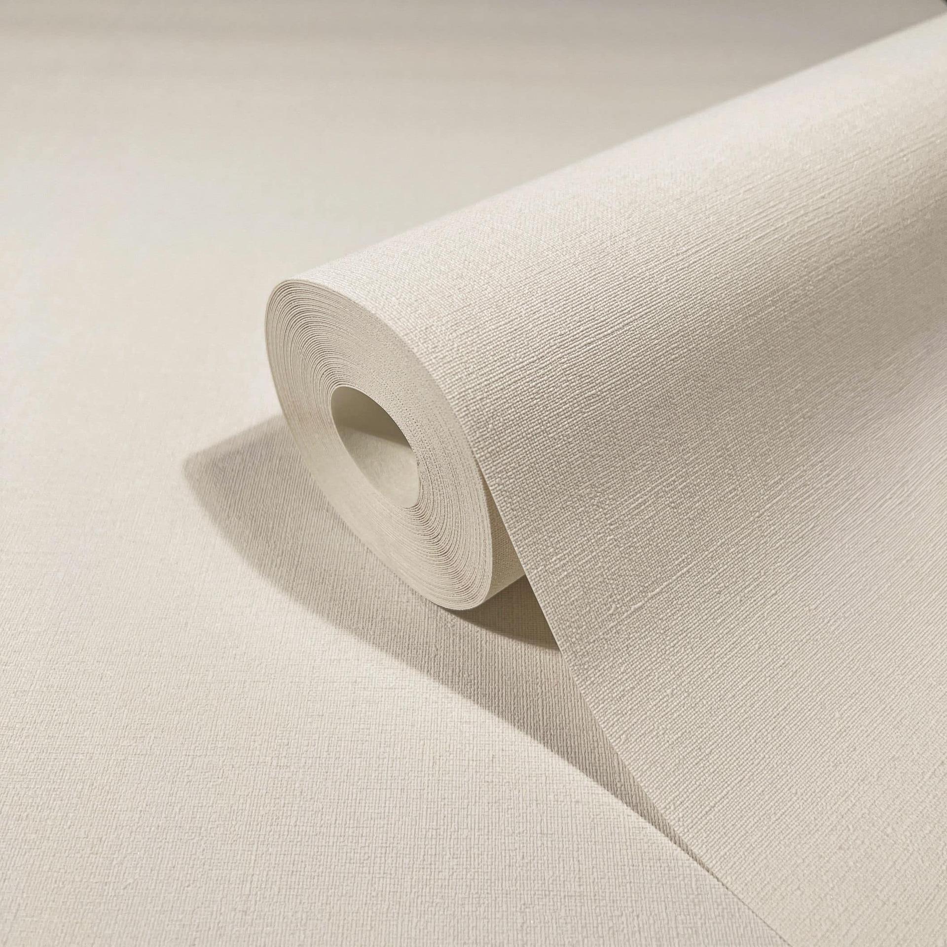 Effen behang, vliesbehang Novamur Jackie beige