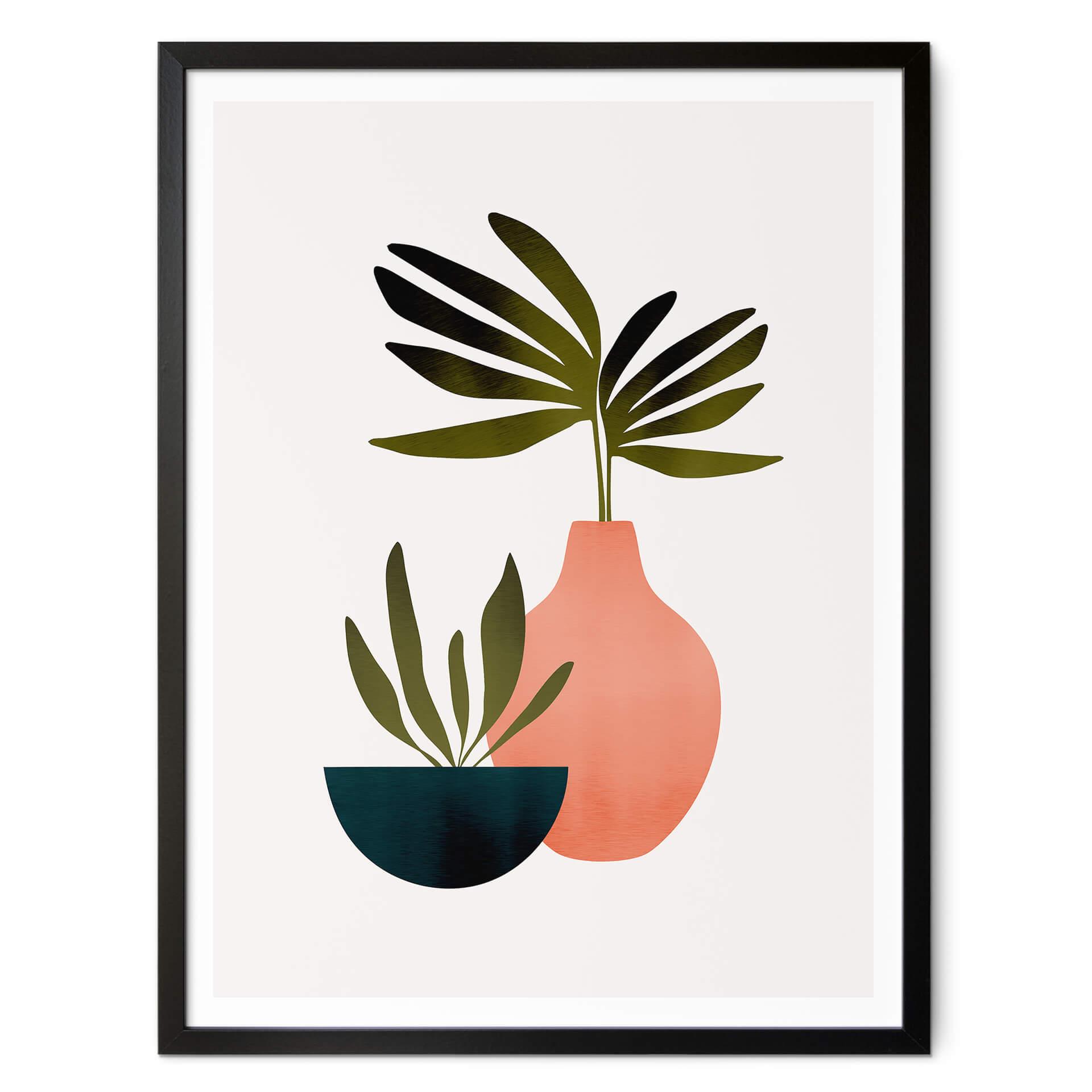 Póster Kubistika - Naturaleza muerta escandinava