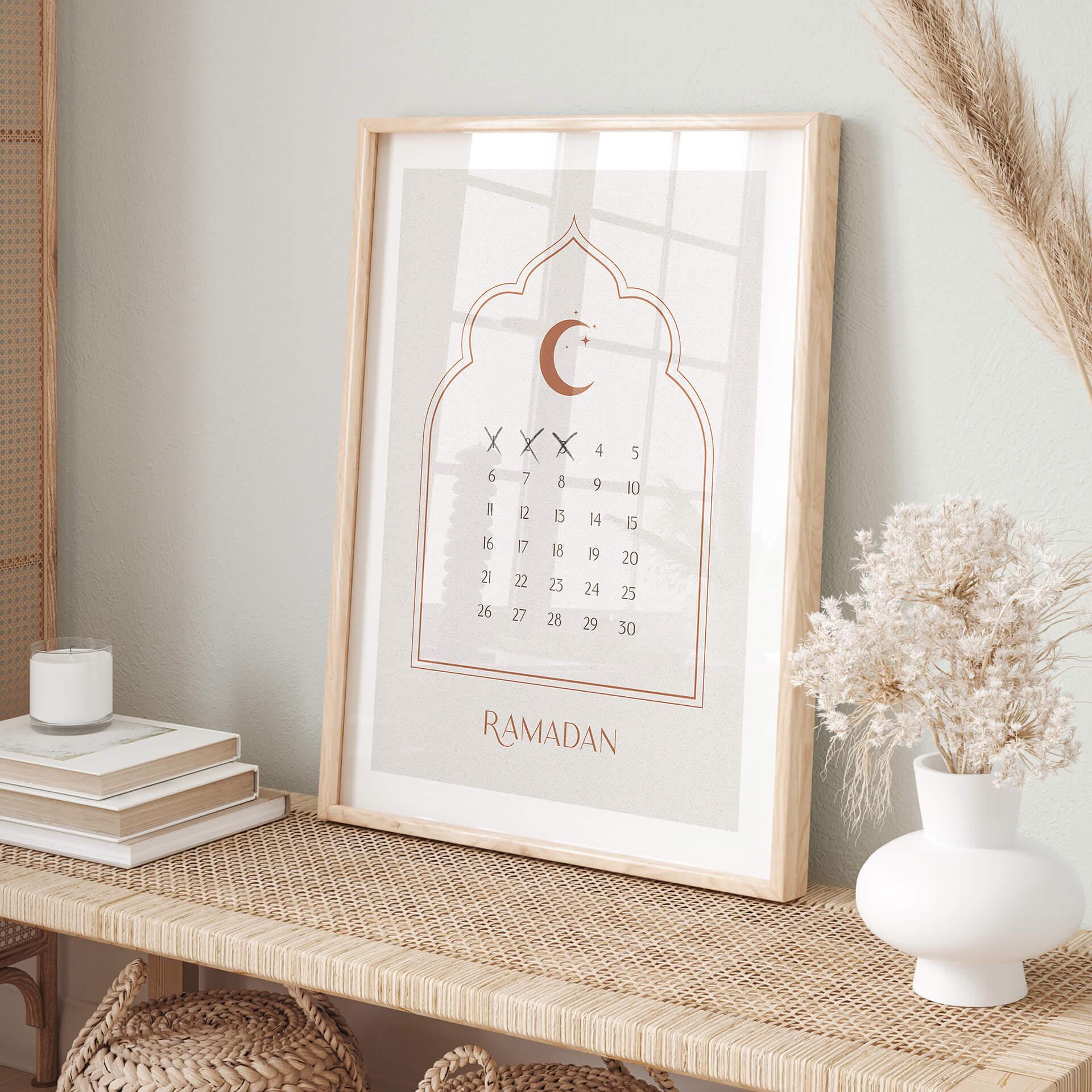 Poster Ramadan Kalender Klassiek