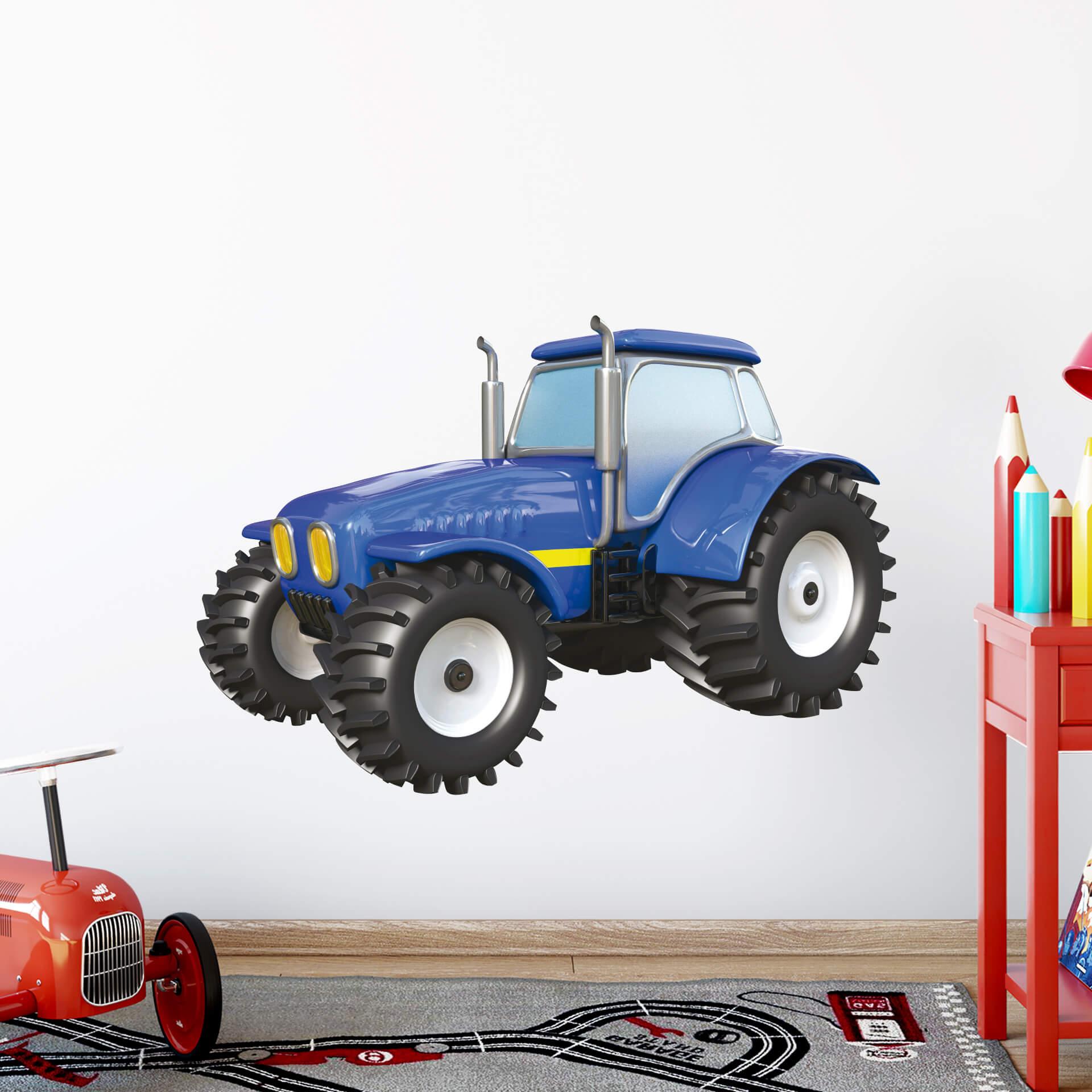 Sticker mural - Michel Agullo - Tracteur