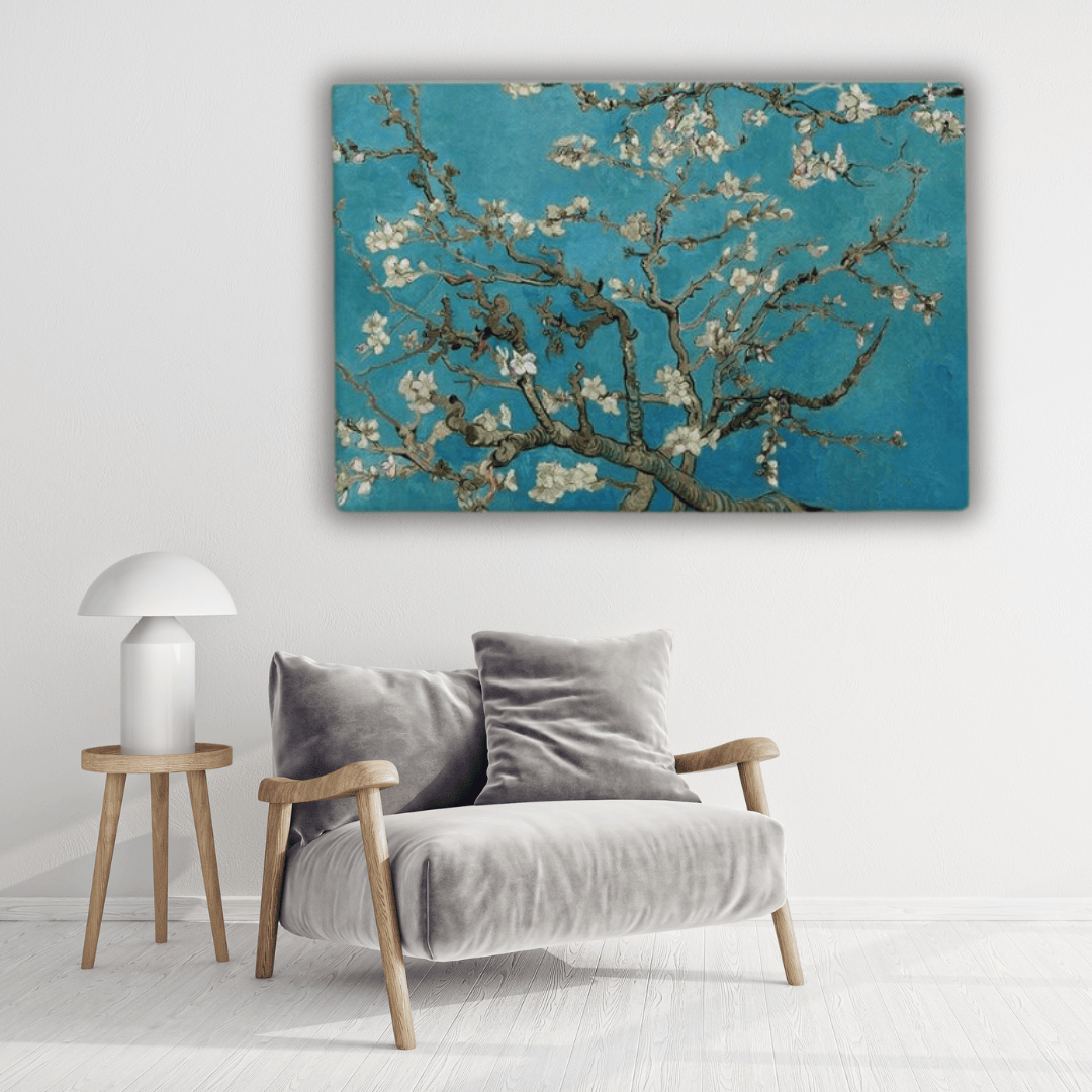 Obraz na płótnie van Gogh - Kwiat migdałowca