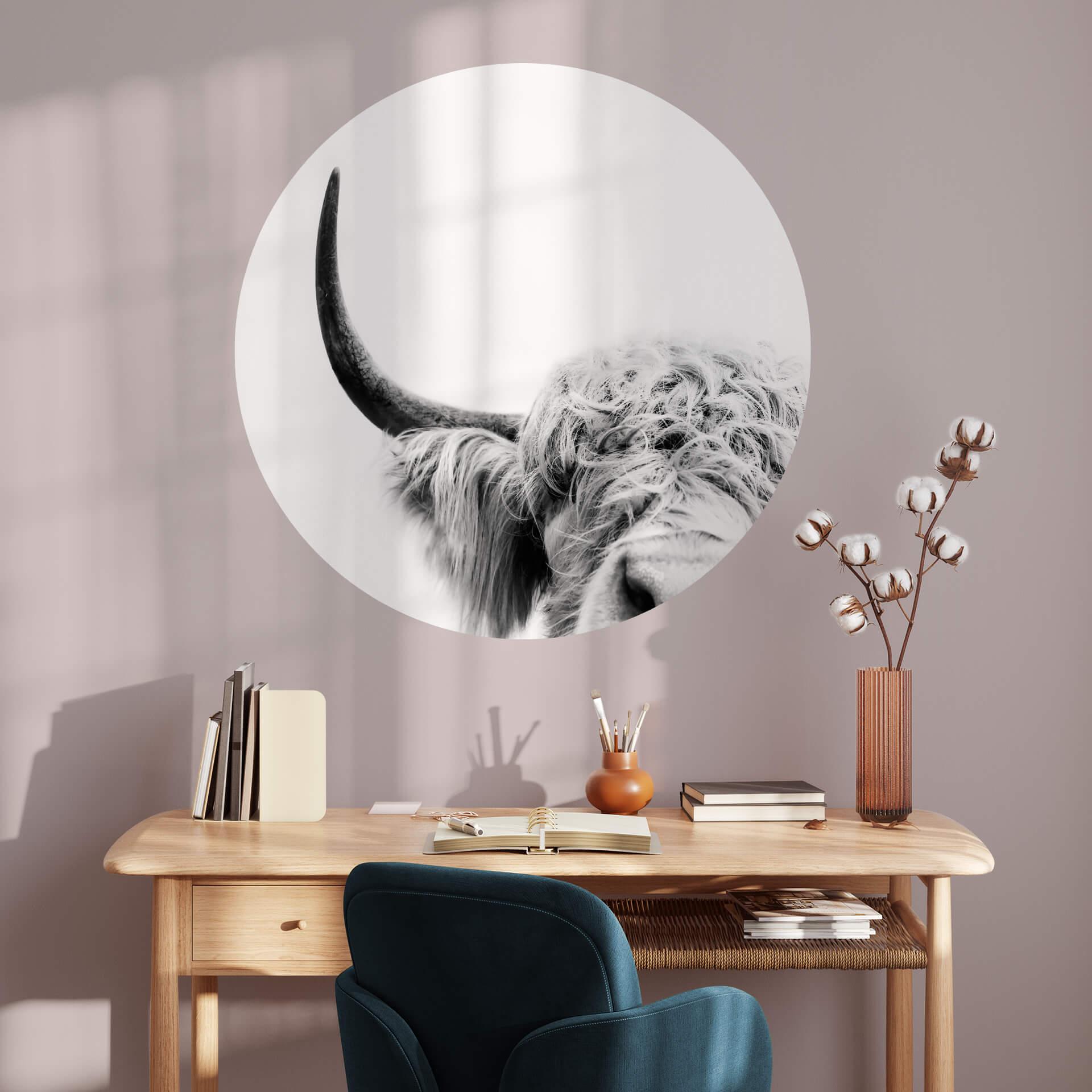 Wallsticker Sisi & Seb - Bull - Round