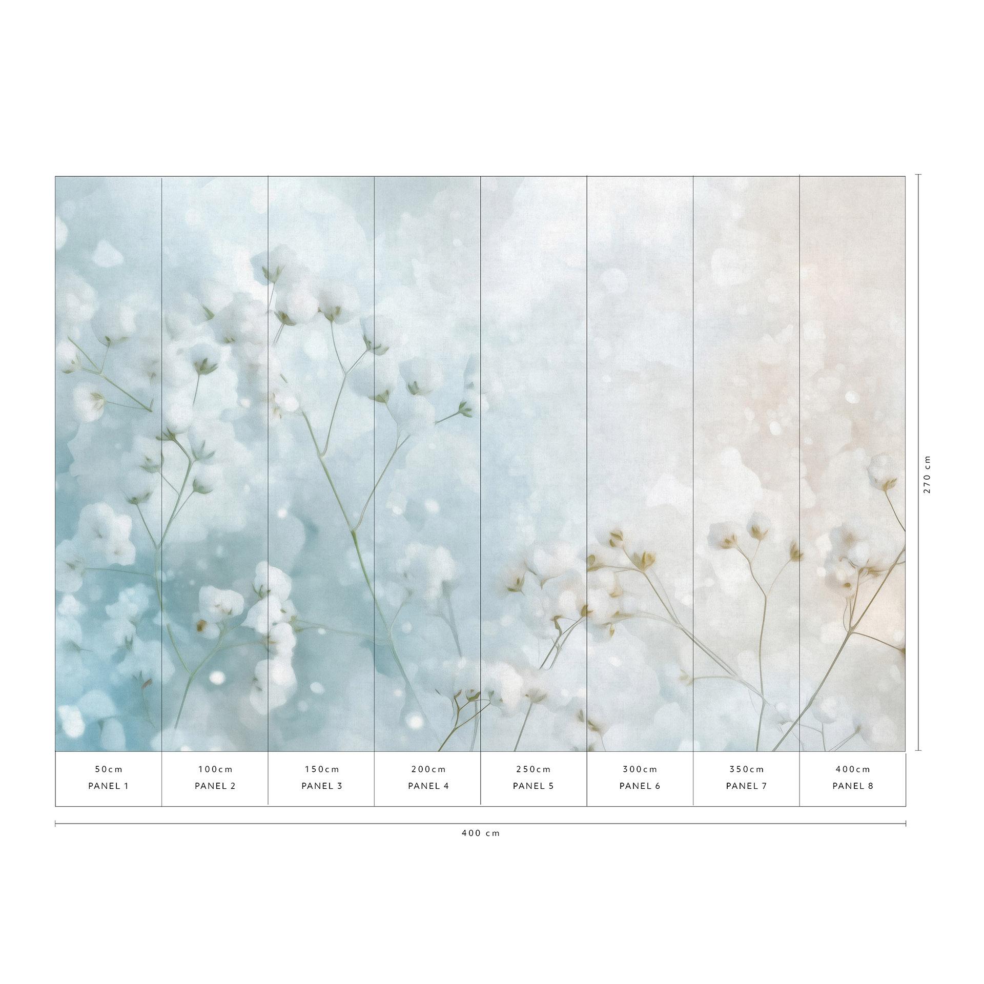 Guido Maria Kretschmer Cotton Haze - Edizione d'arte 2 Fotomurale azzurro