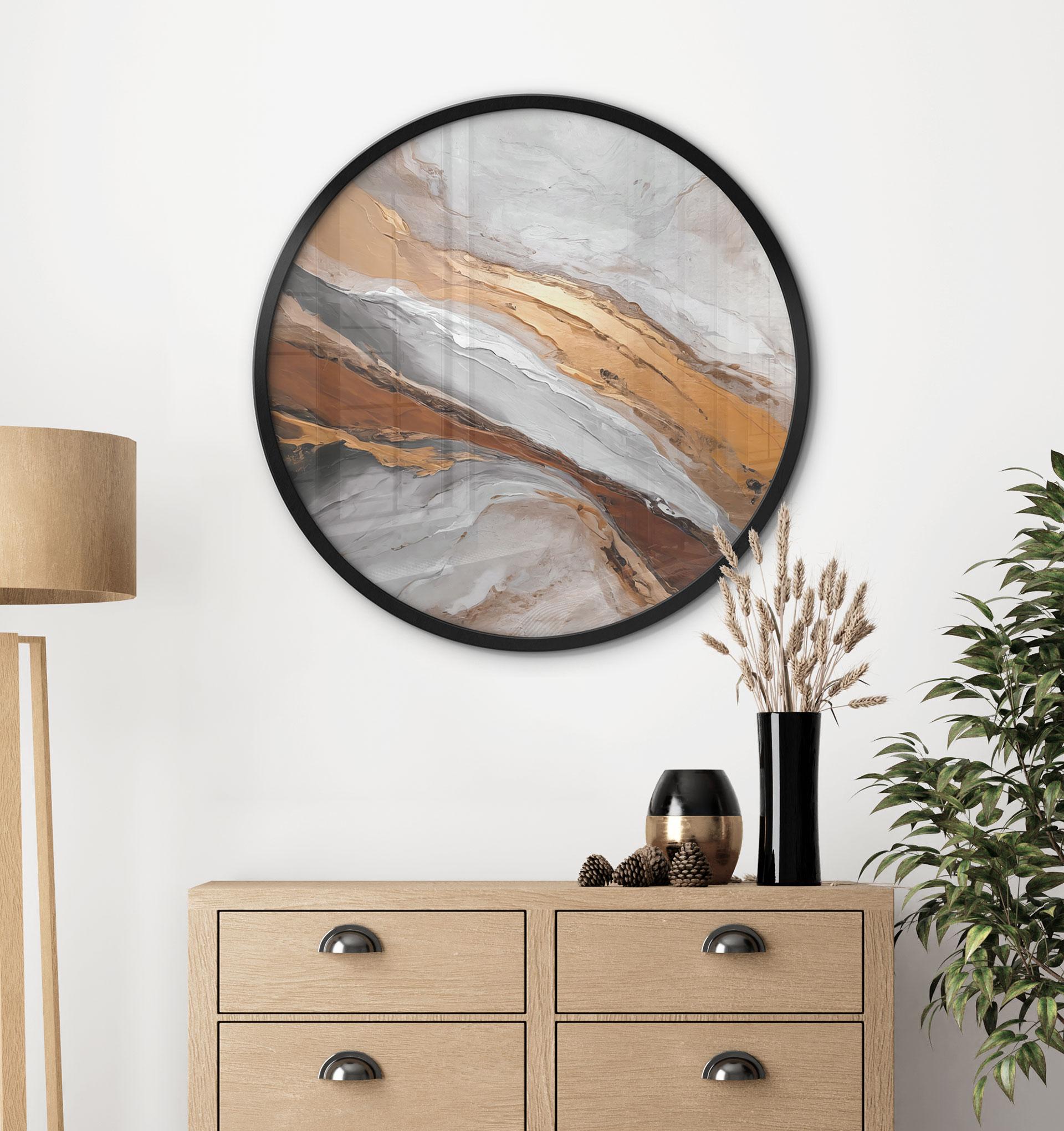 Plakat Himmel og jord i flydende farver - Alpenglow Workshop