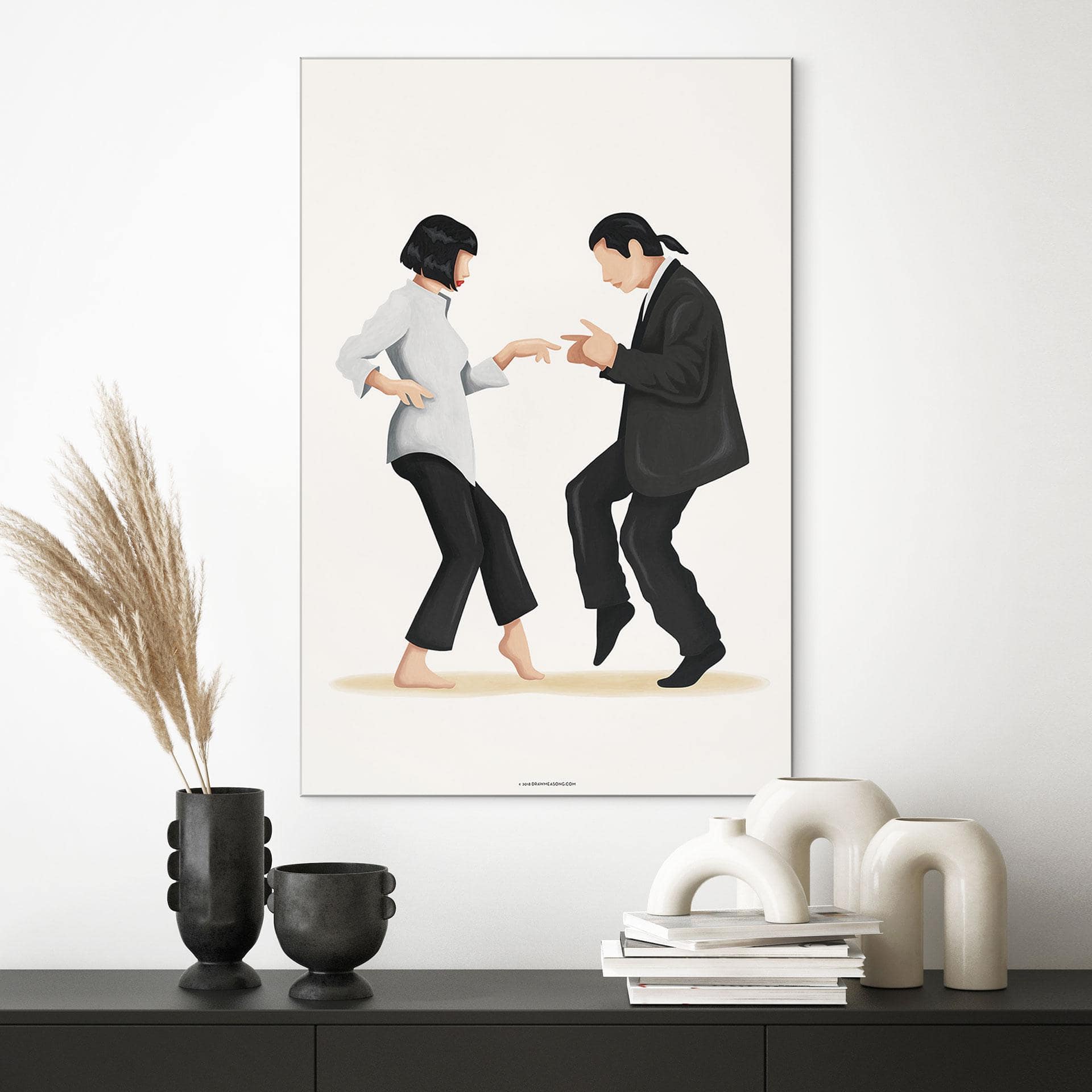 Wandbild Pulp Fiction - Tohmé - Alu-Dibond