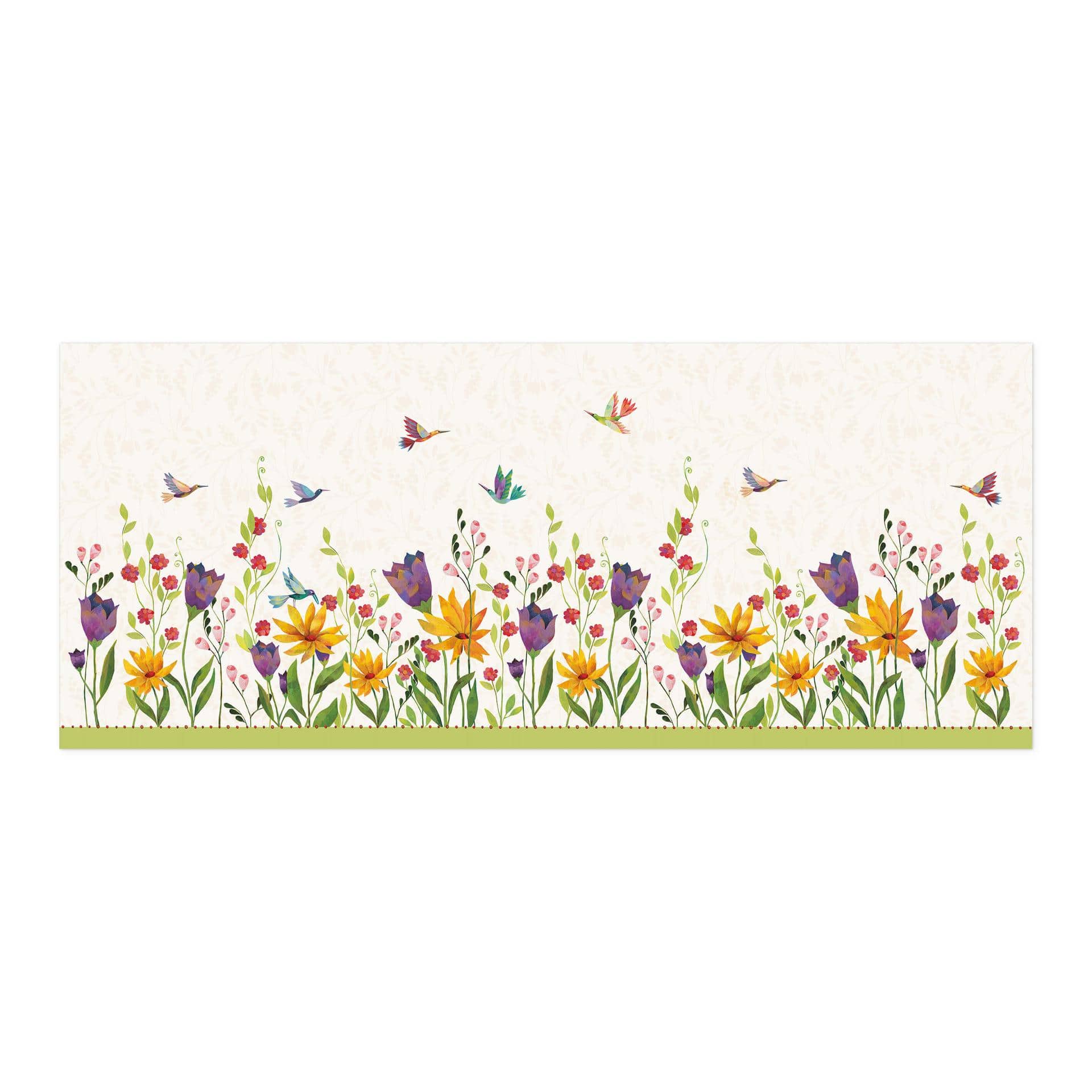 Zelfklevende Keukenachterwand Blanz - Bloemen Poëzie