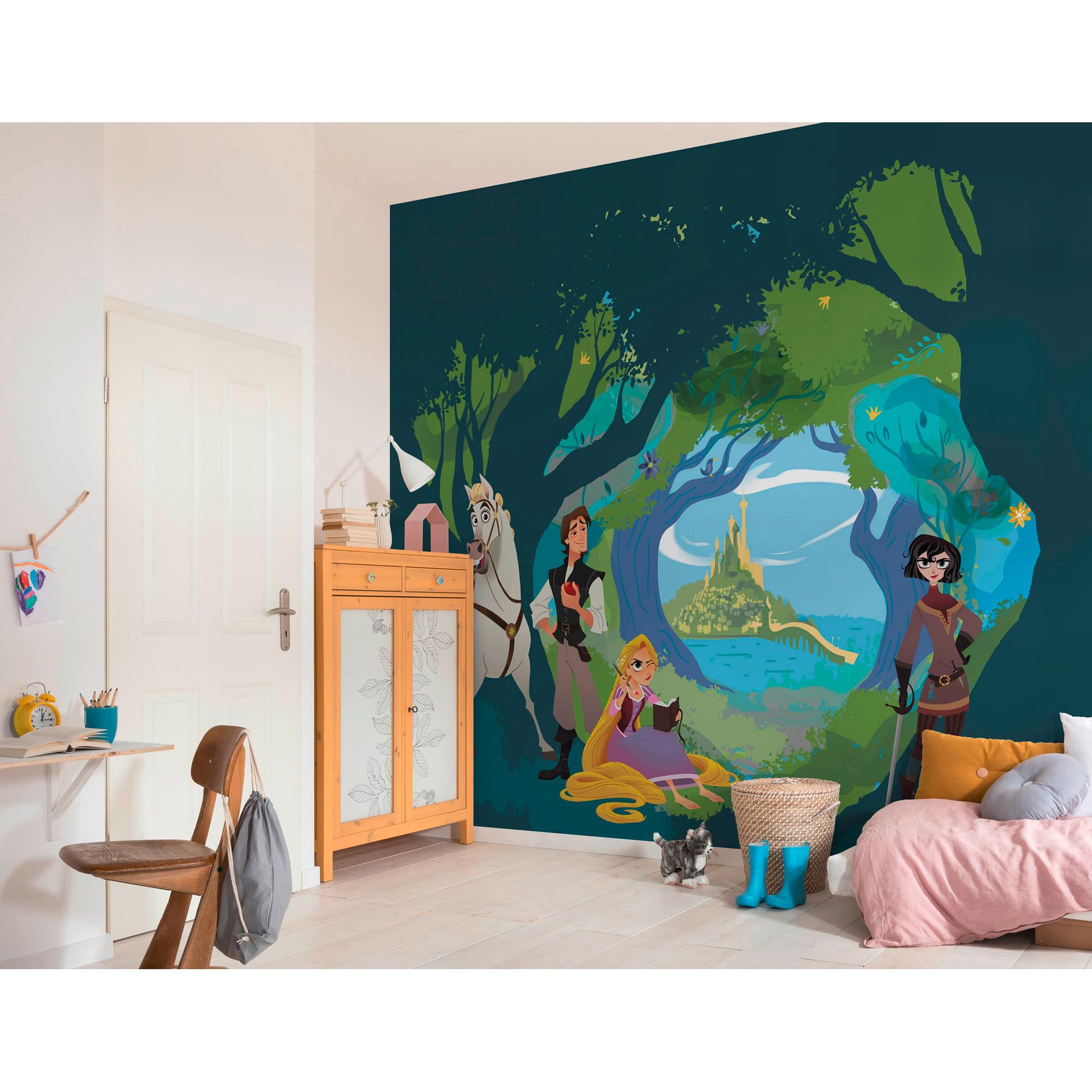 Vlies behang - Tangled - 350 x 280 cm