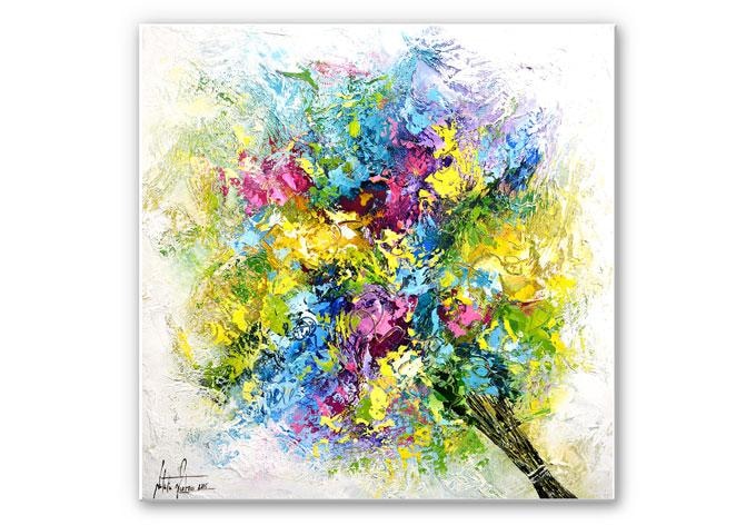 Tableau Forex - Fedrau - Laisse parler les fleurs 02