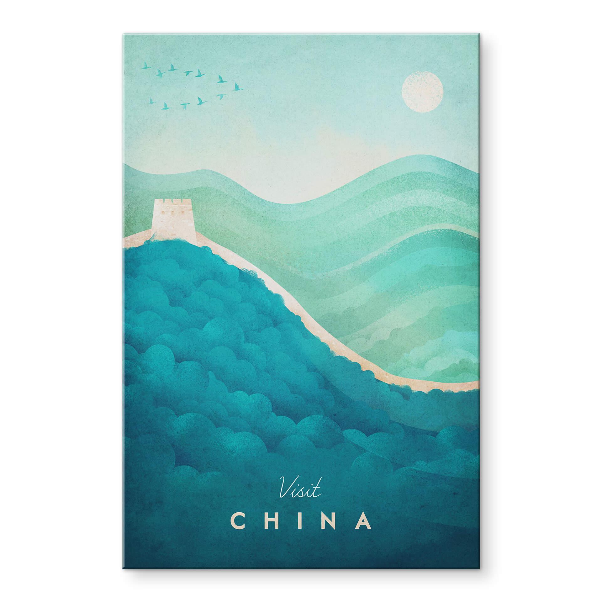 Akrylbillede Rivers - Kina