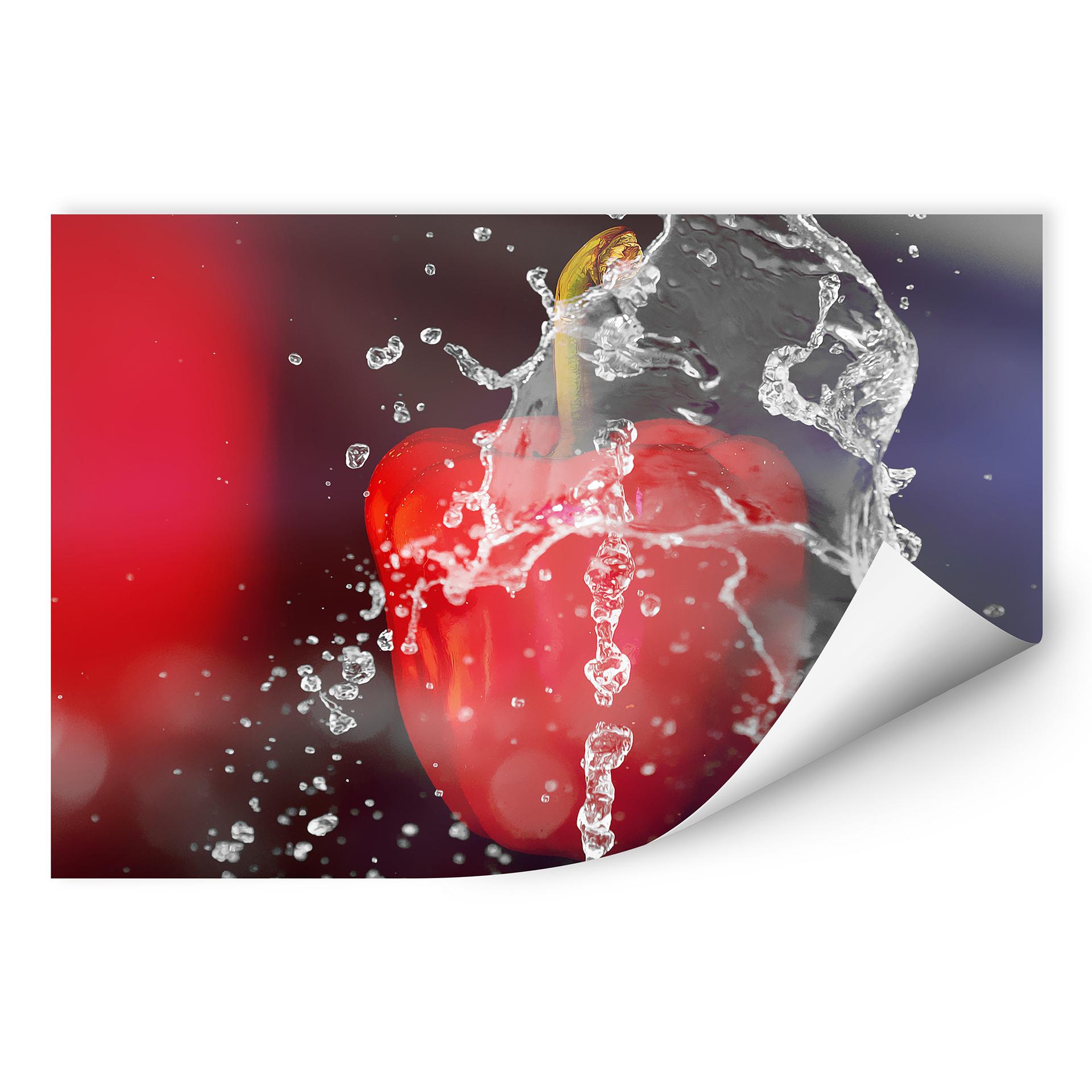 Wallprint Frische Paprika