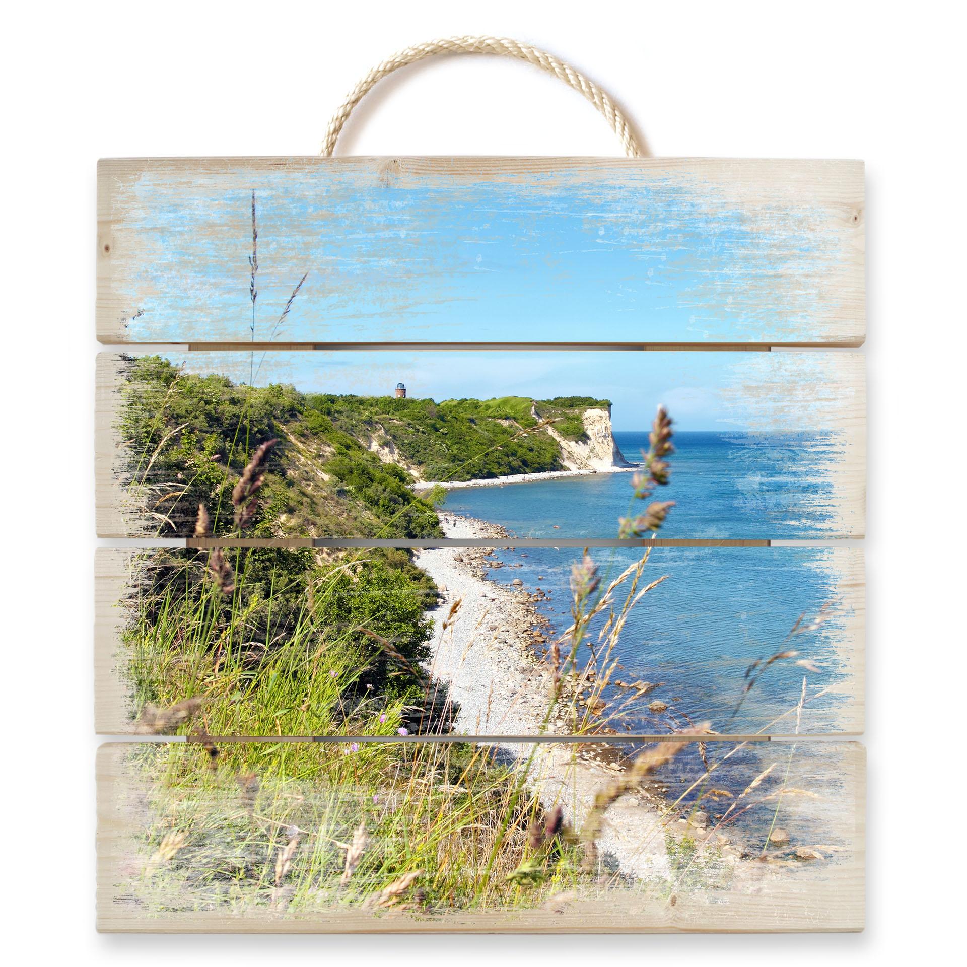 Obraz drewniany Cape Arkona - 40x41,5 cm