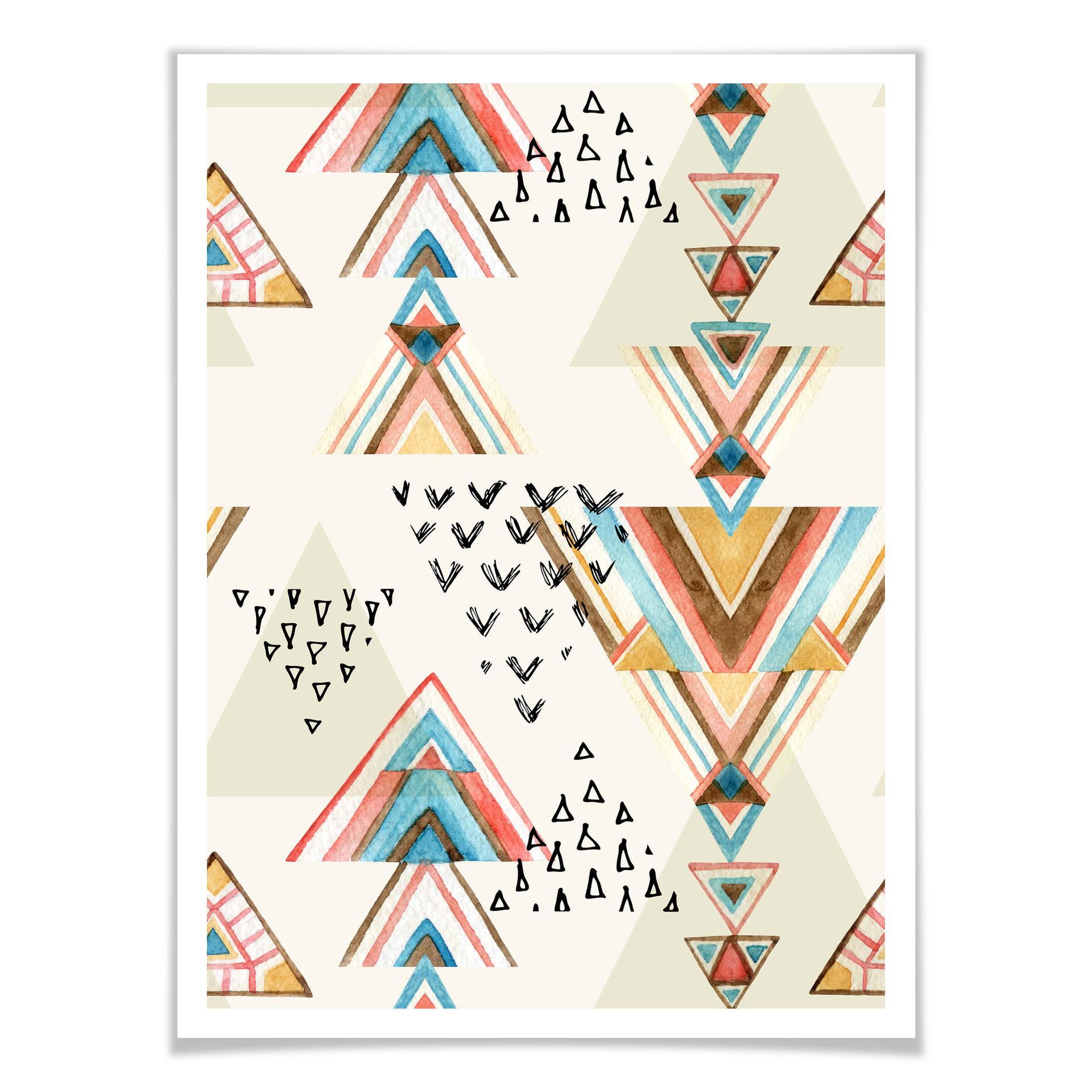Plakat Bohemian Triangles