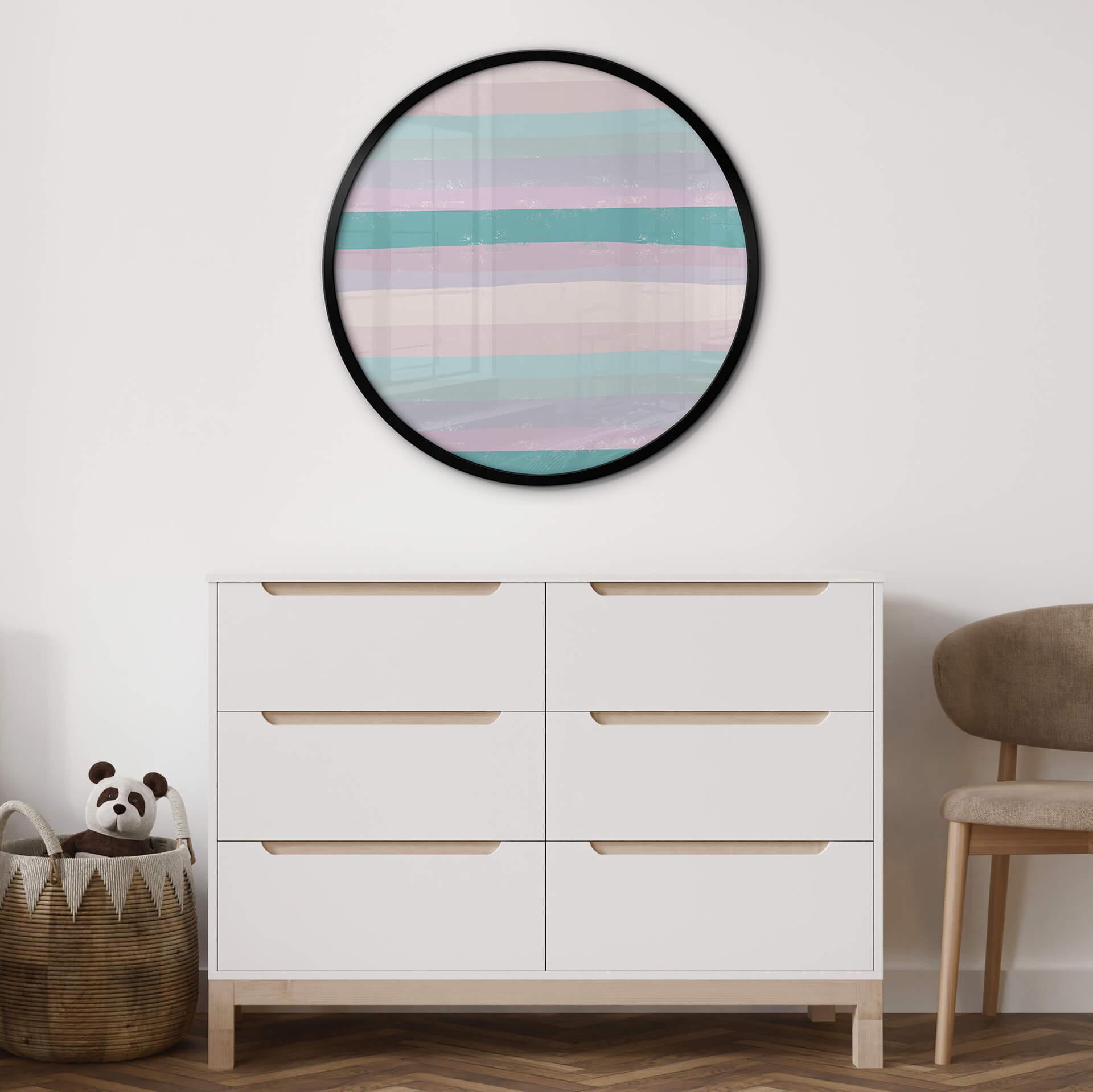 Plakat Uplusmestudio - Coloured Stripes