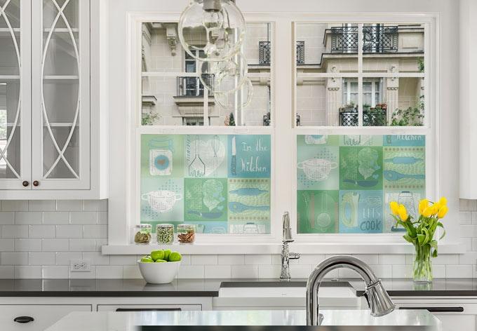 Loske privacy film - En la cocina
