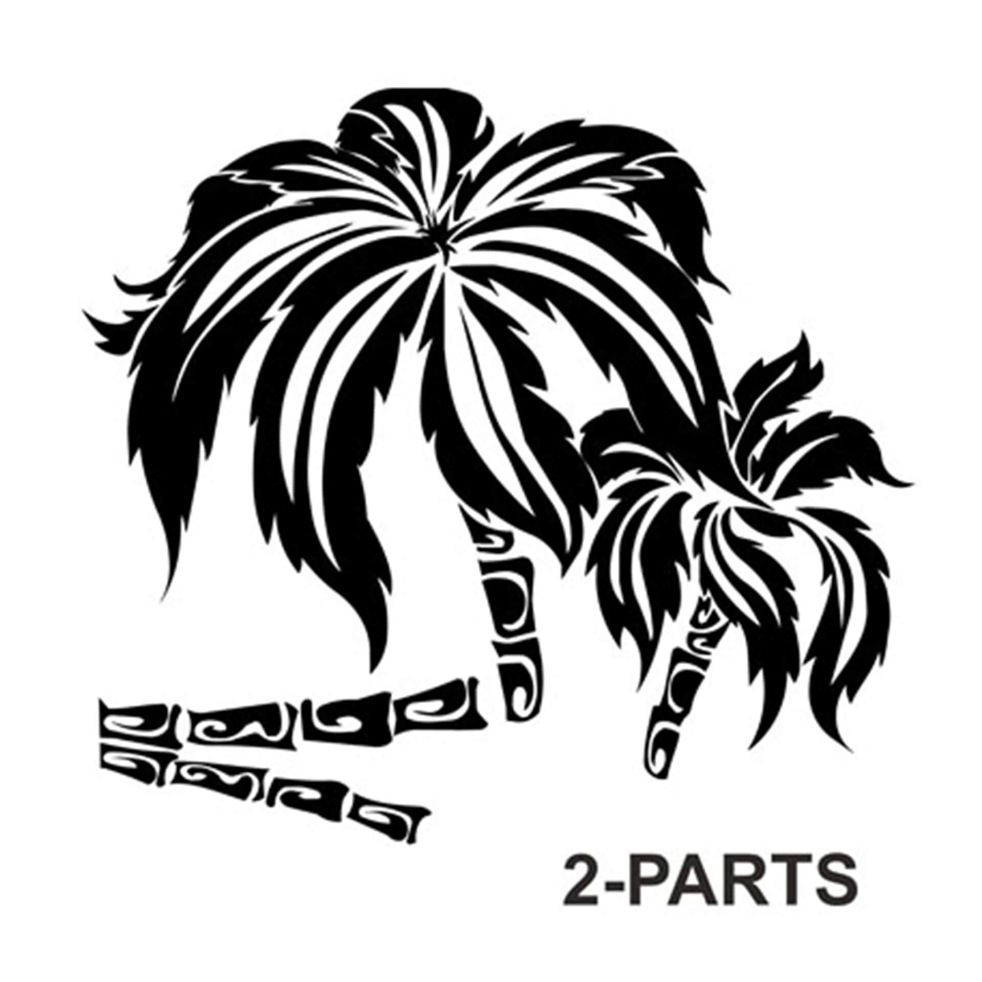 Muursticker Palmboom