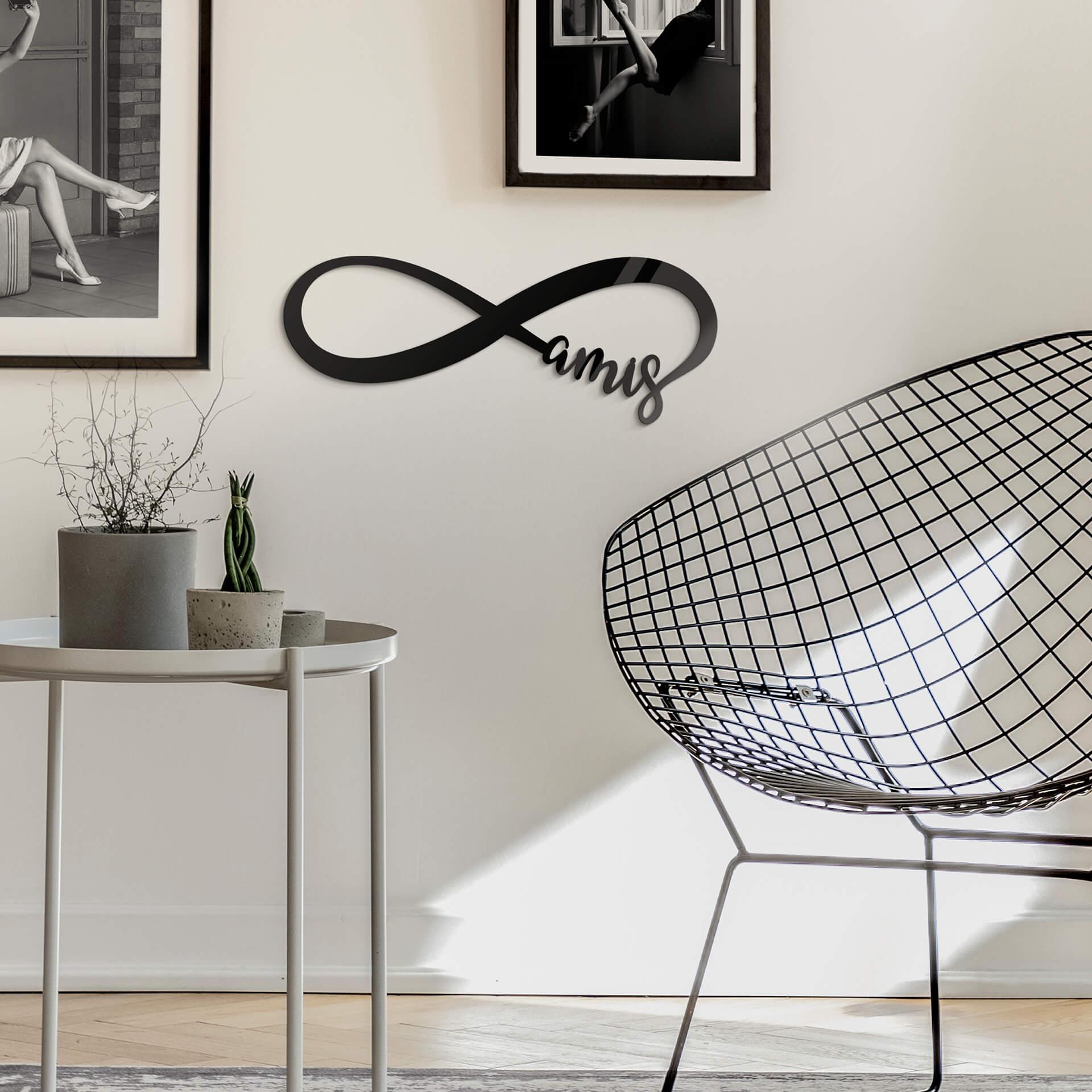 Decoración acrílica - Infinite Infiniment Amis