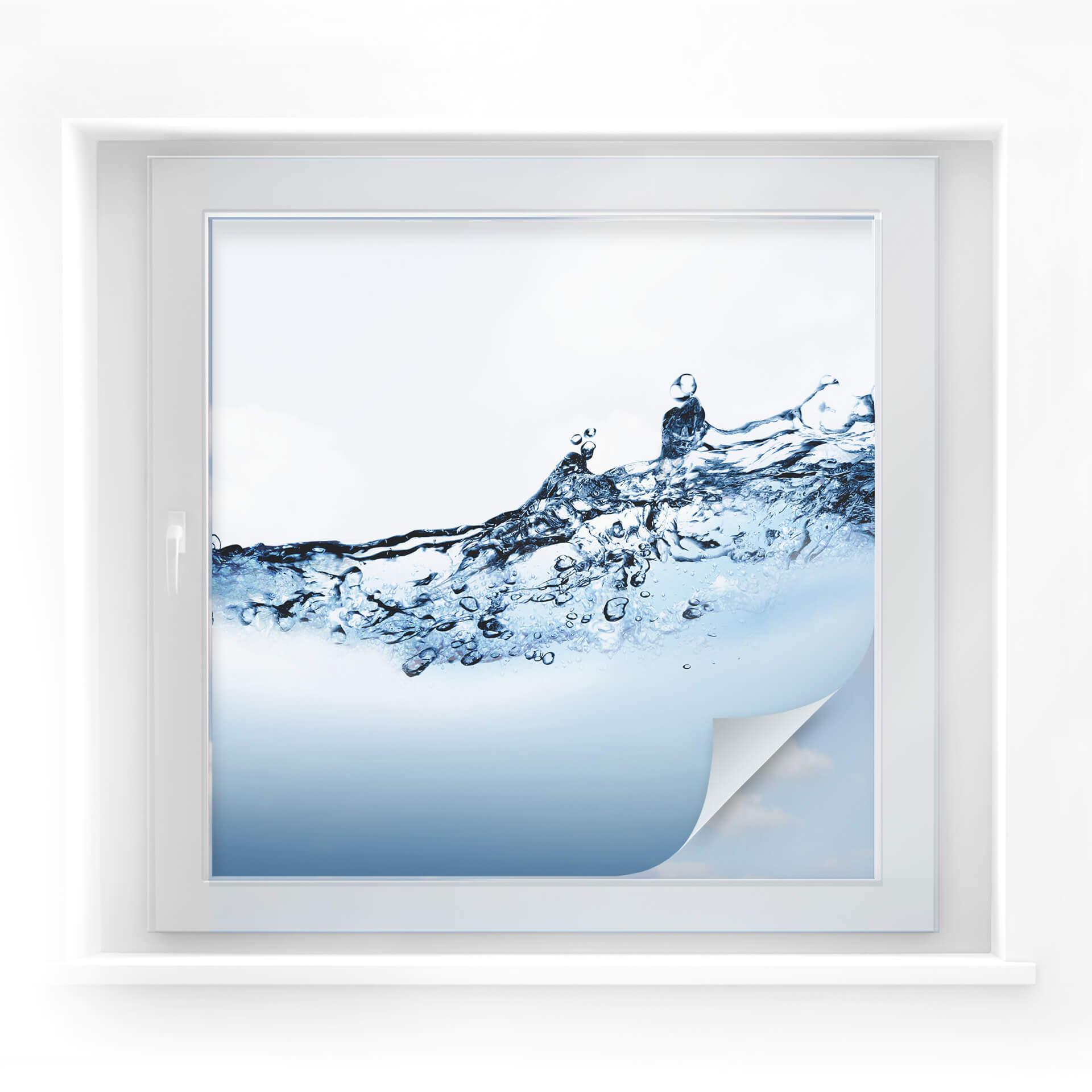 Lámina de privacidad Water Flow - cuadrada