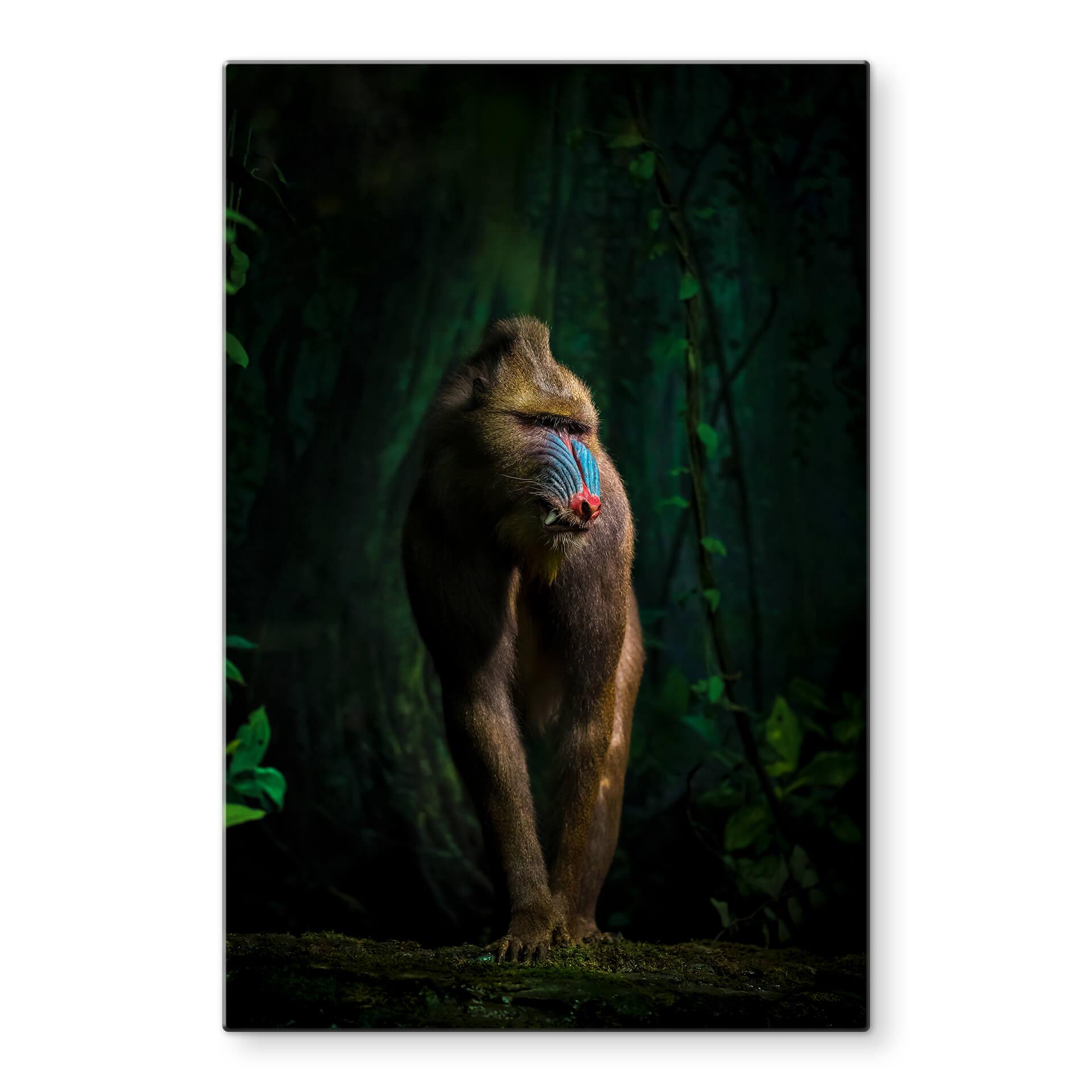 Tableau sur verre Yunta - Dans la jungle