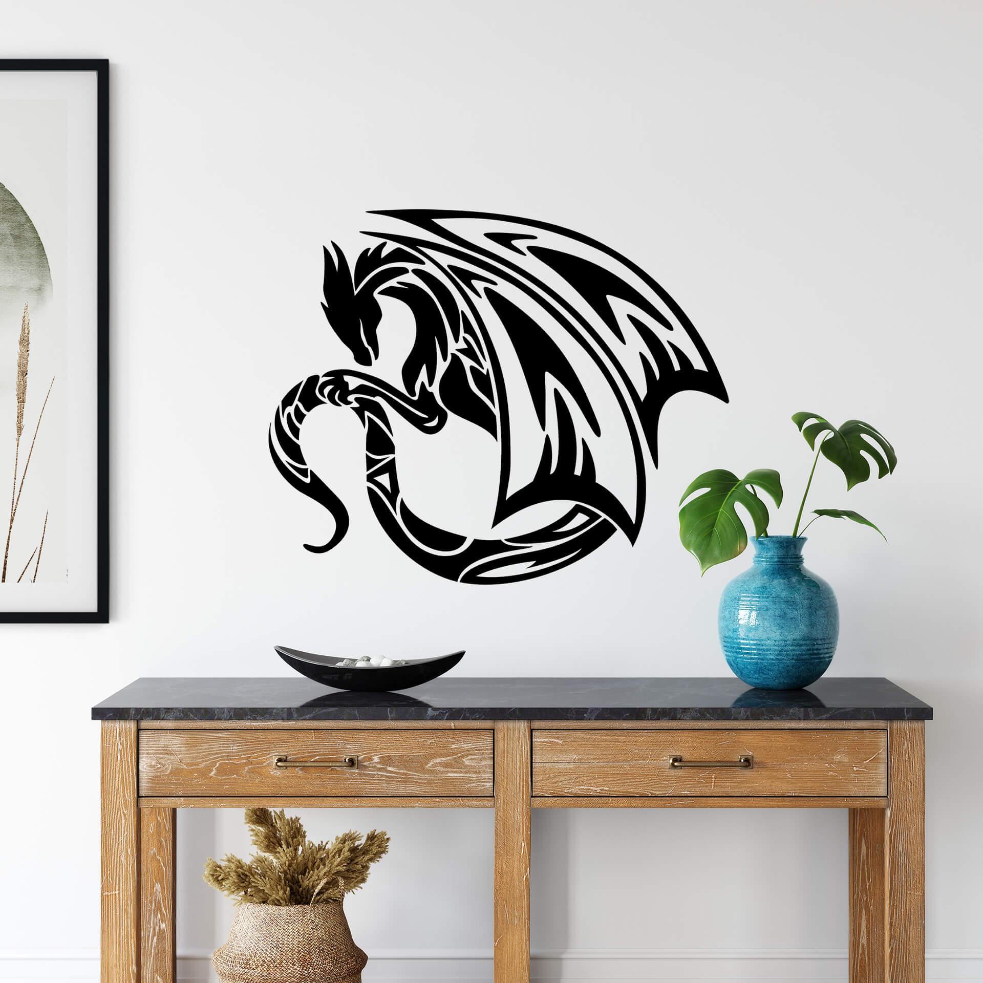 Muursticker Chinese Draak 2
