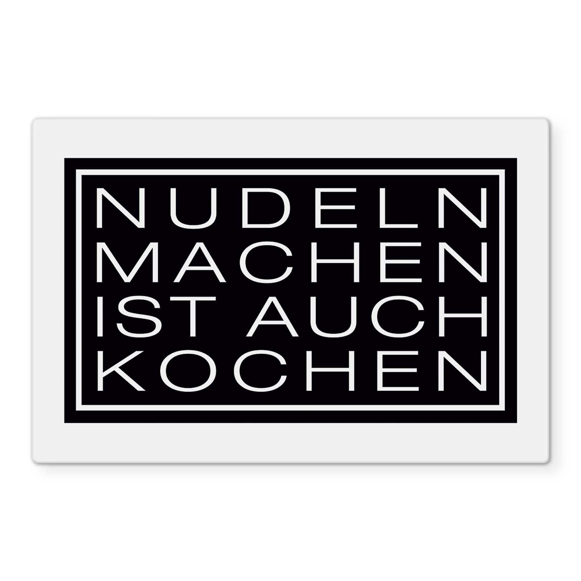 Stænkplade - Nudeln machen ist auch kochen