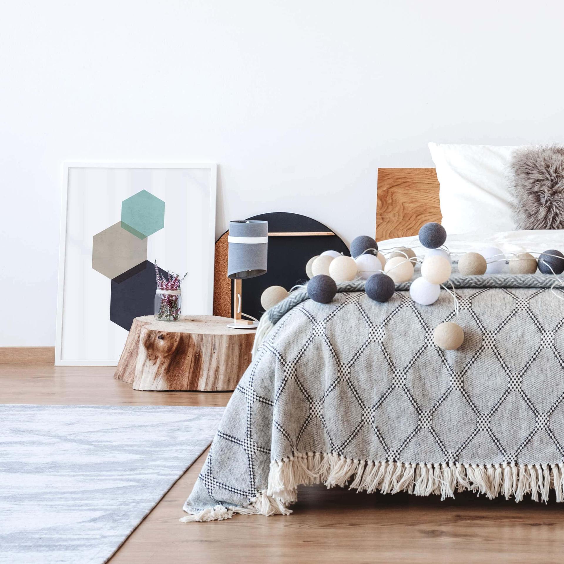 Plakat - Nouveauprints - Hexagons Aqua