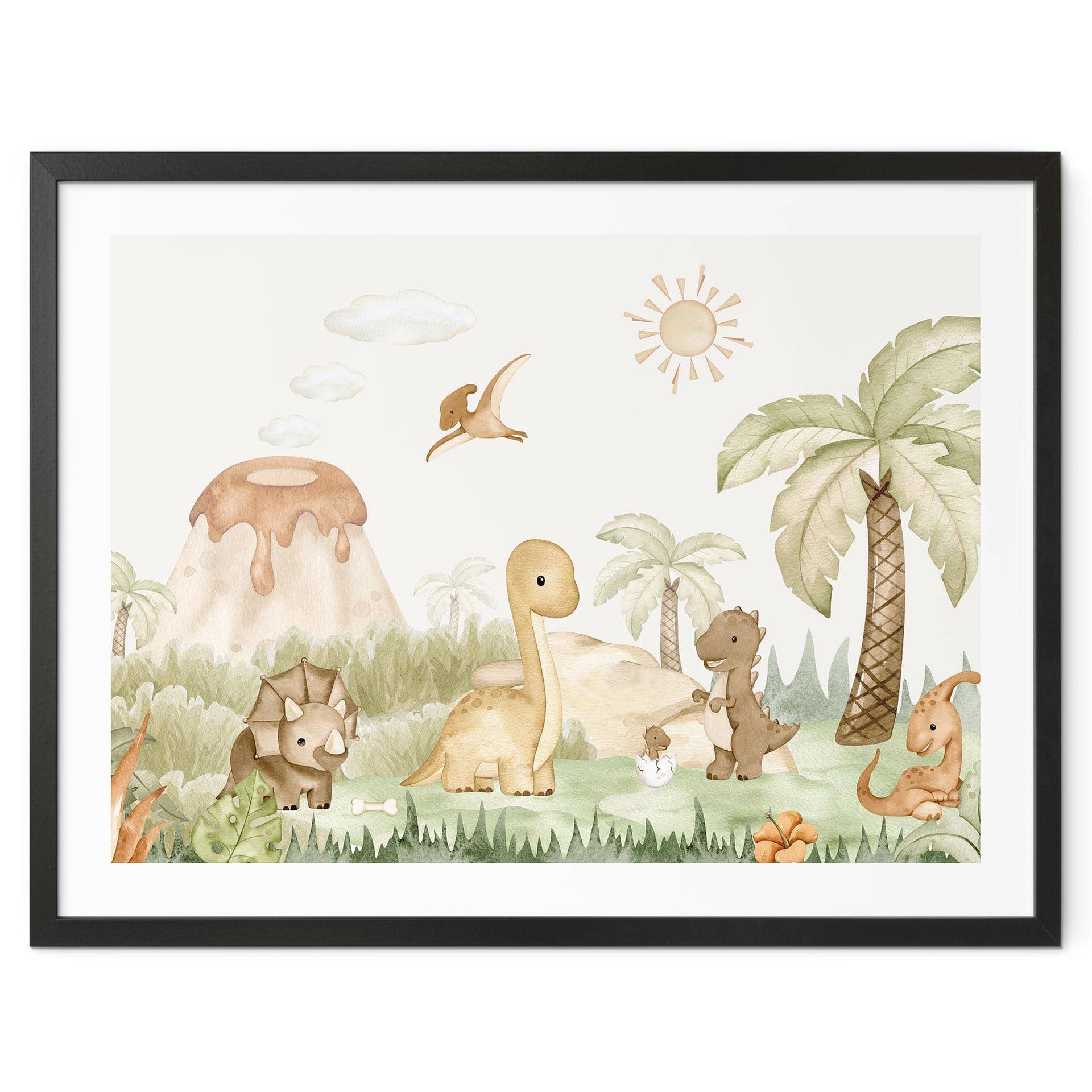 Plakat Små dinosaurer på en stor opdagelsesrejse - Oliver Robins