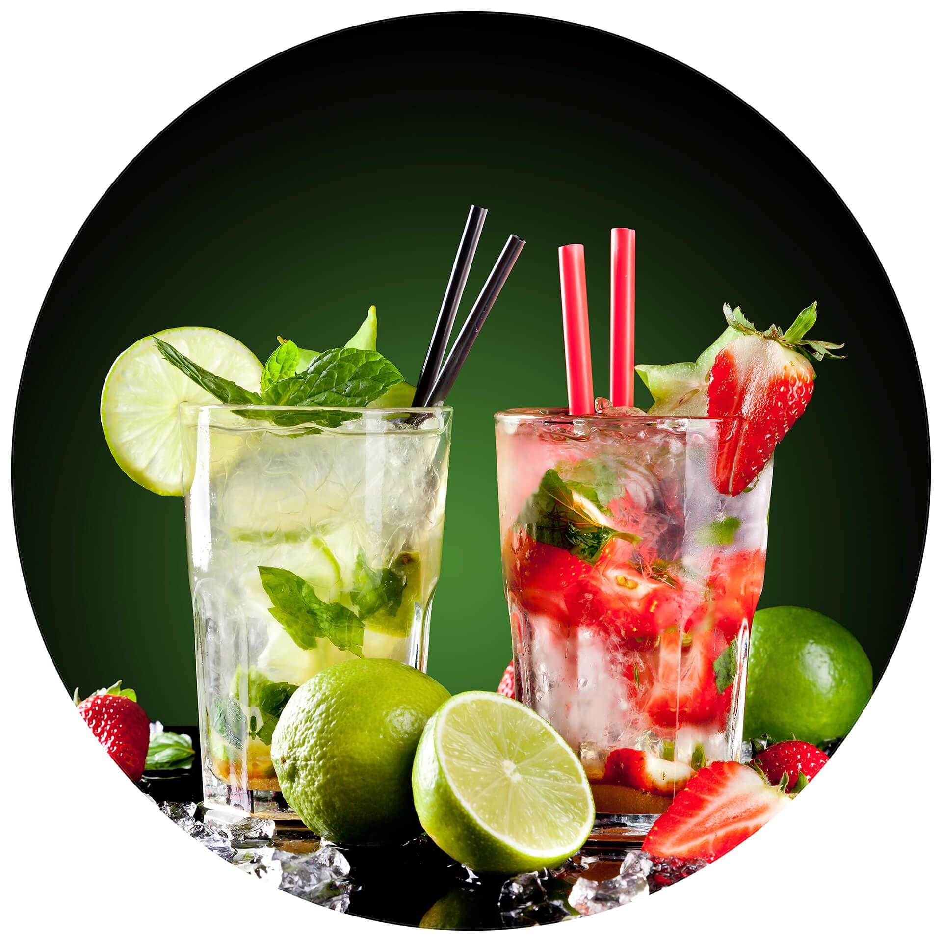 Behangcirkel Cocktail Hour - vliesbehang/zelfklevend vliesbehang