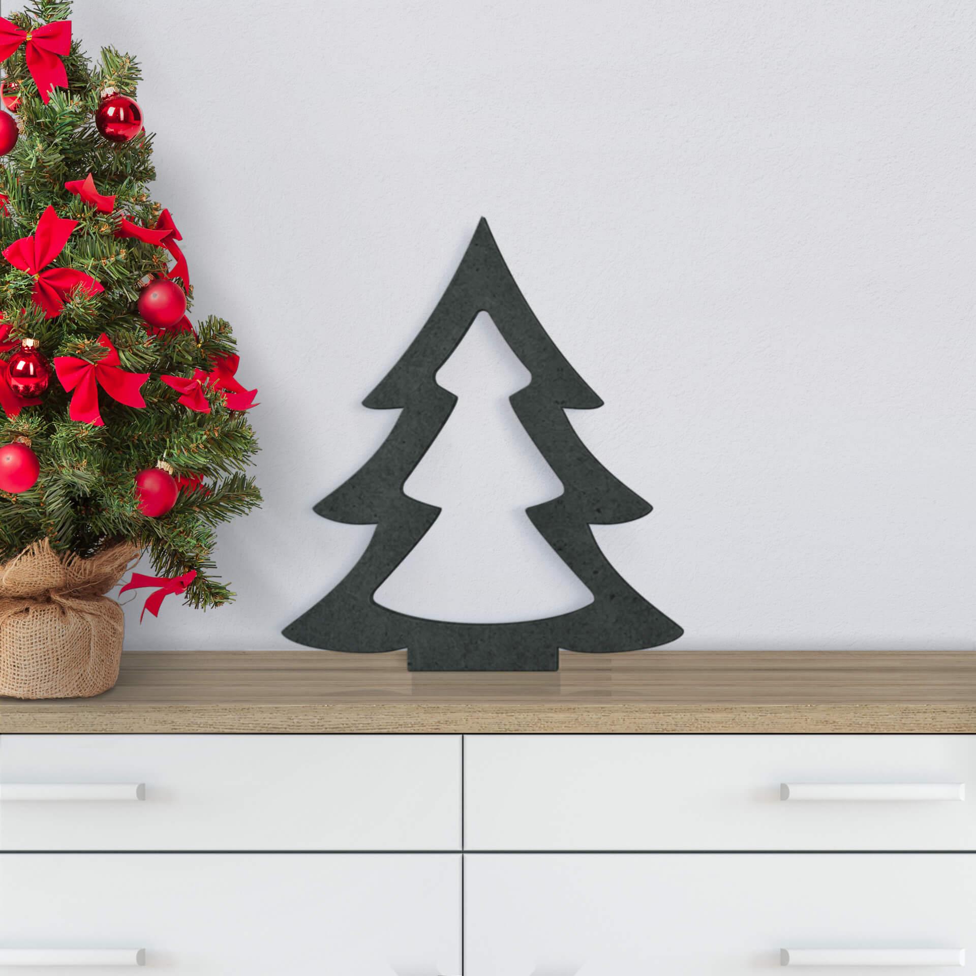 MDF Decoratie Dennenboom 02